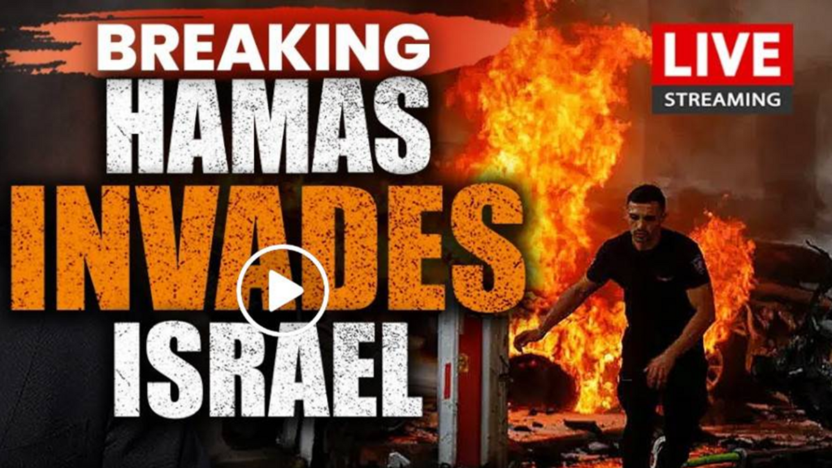 Hamas invades Israel