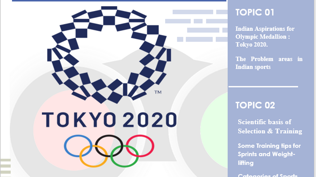 Olympic medal aspirations for India