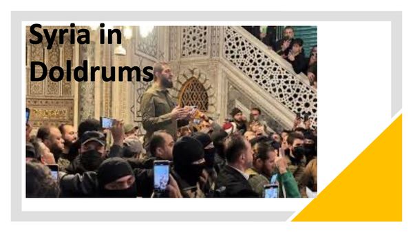 Bloodless Coup in Syria