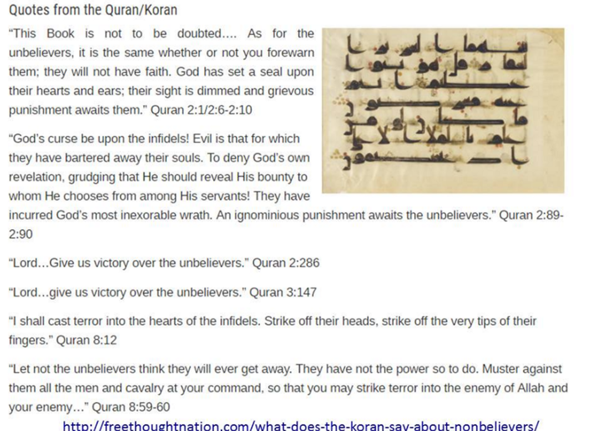 Violence against others