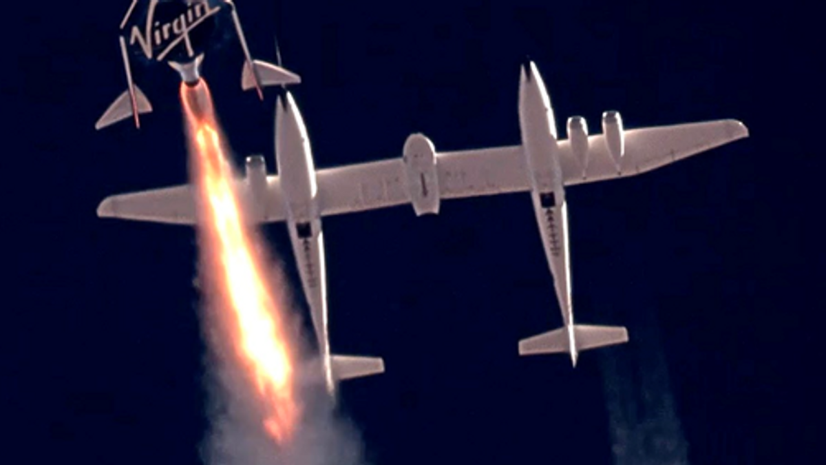 Space tourism of virgin galactic