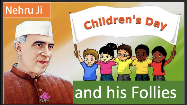 Nehru's birth day, Baal Diwas