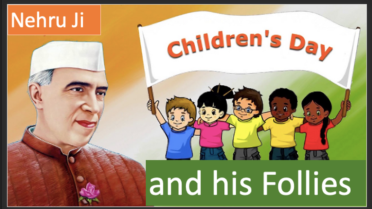 Nehru's birth day, Baal Diwas