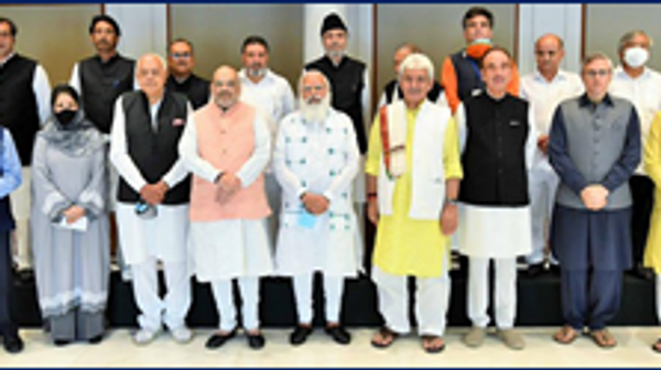 PM's all party meeting on Kashmir