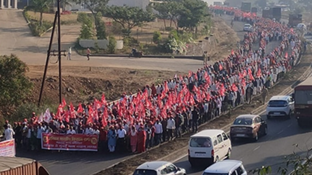 Maharashtra protest