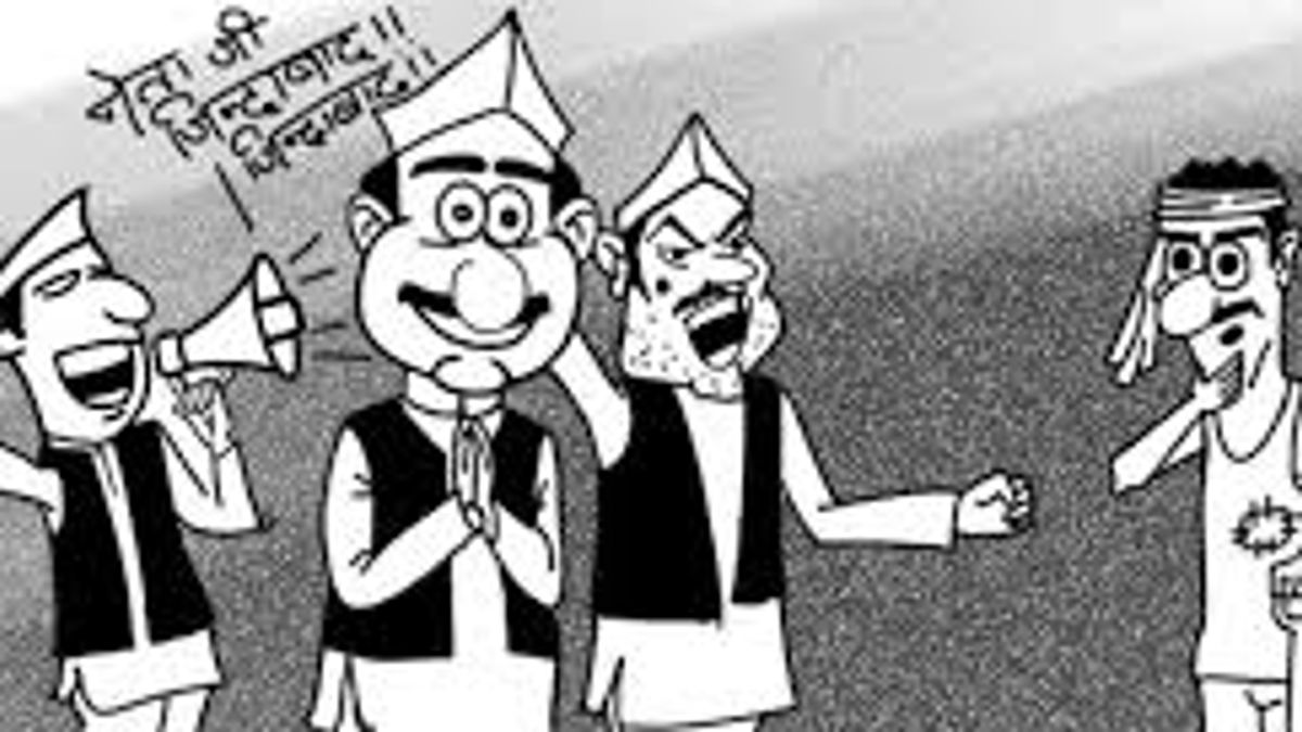 The corrupt and characterless politicans of India