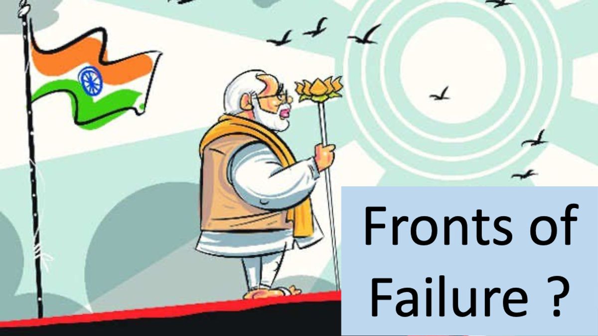 Modi Govt's failures