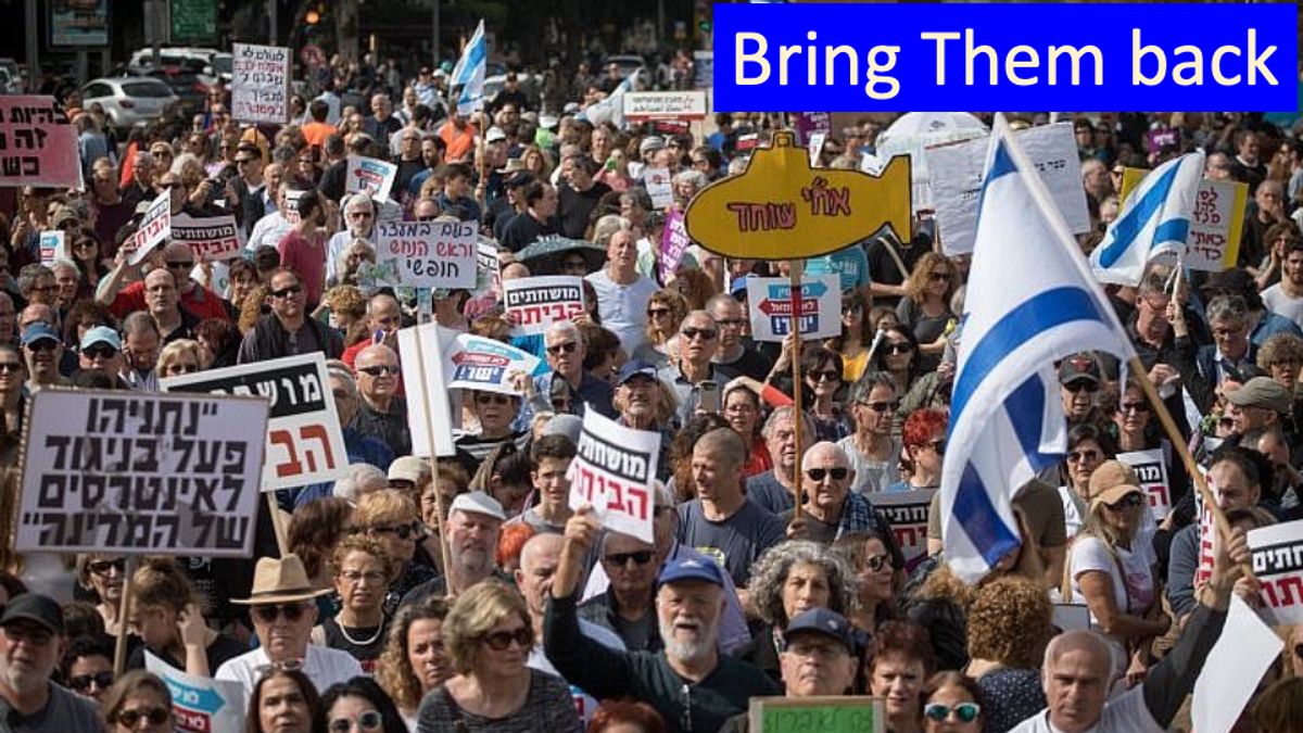 Protests in Tel Aviv