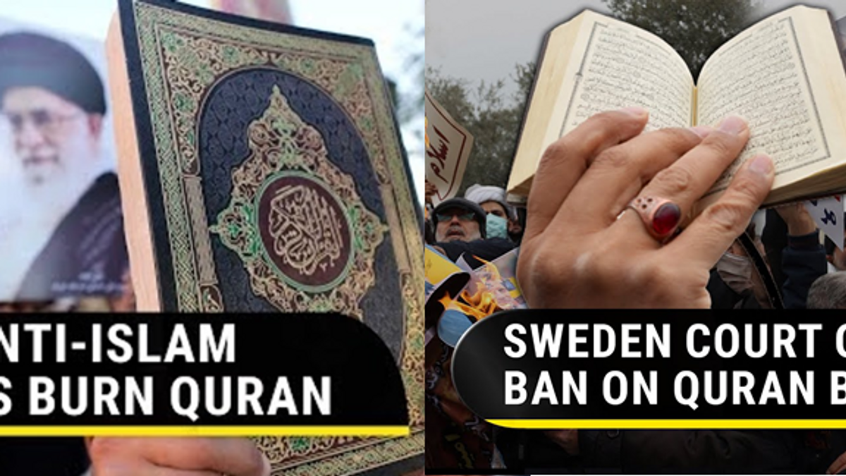 Burning Quran in Sweden and Denmark