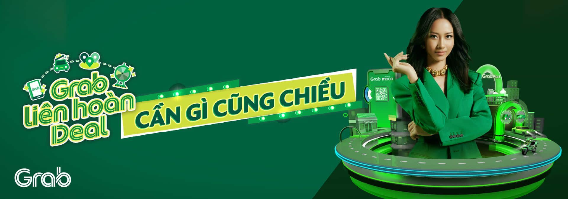 Image of Grab and Suboi in the advertising campaign