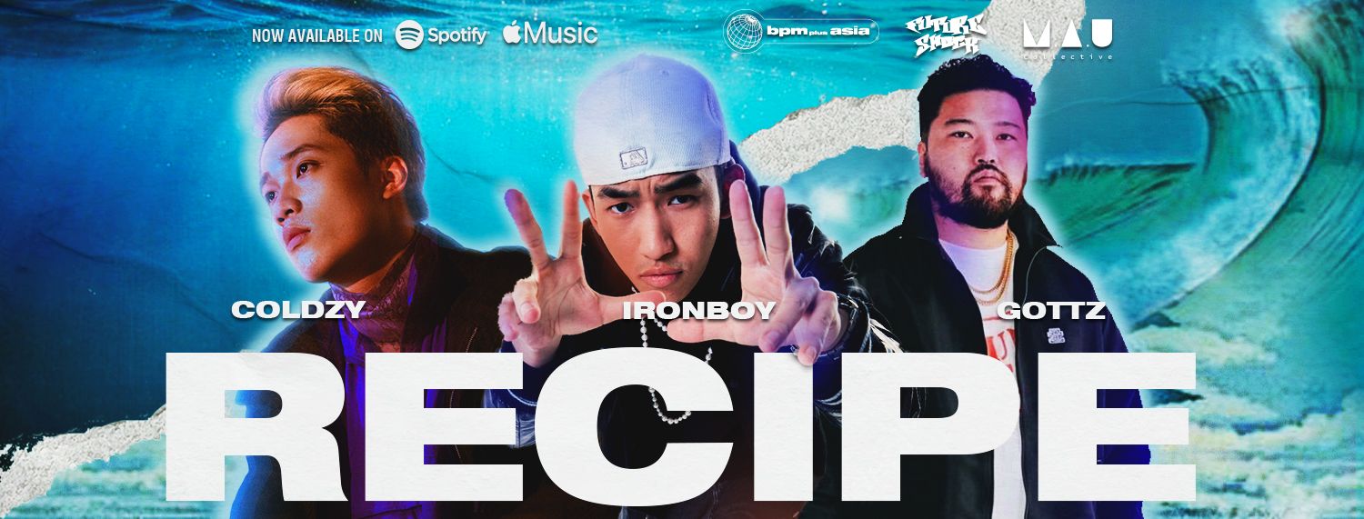 Image of Coldzy, IRONBOY and Gottz are summer-ready in the latest laidback party jam, “RECIPE”