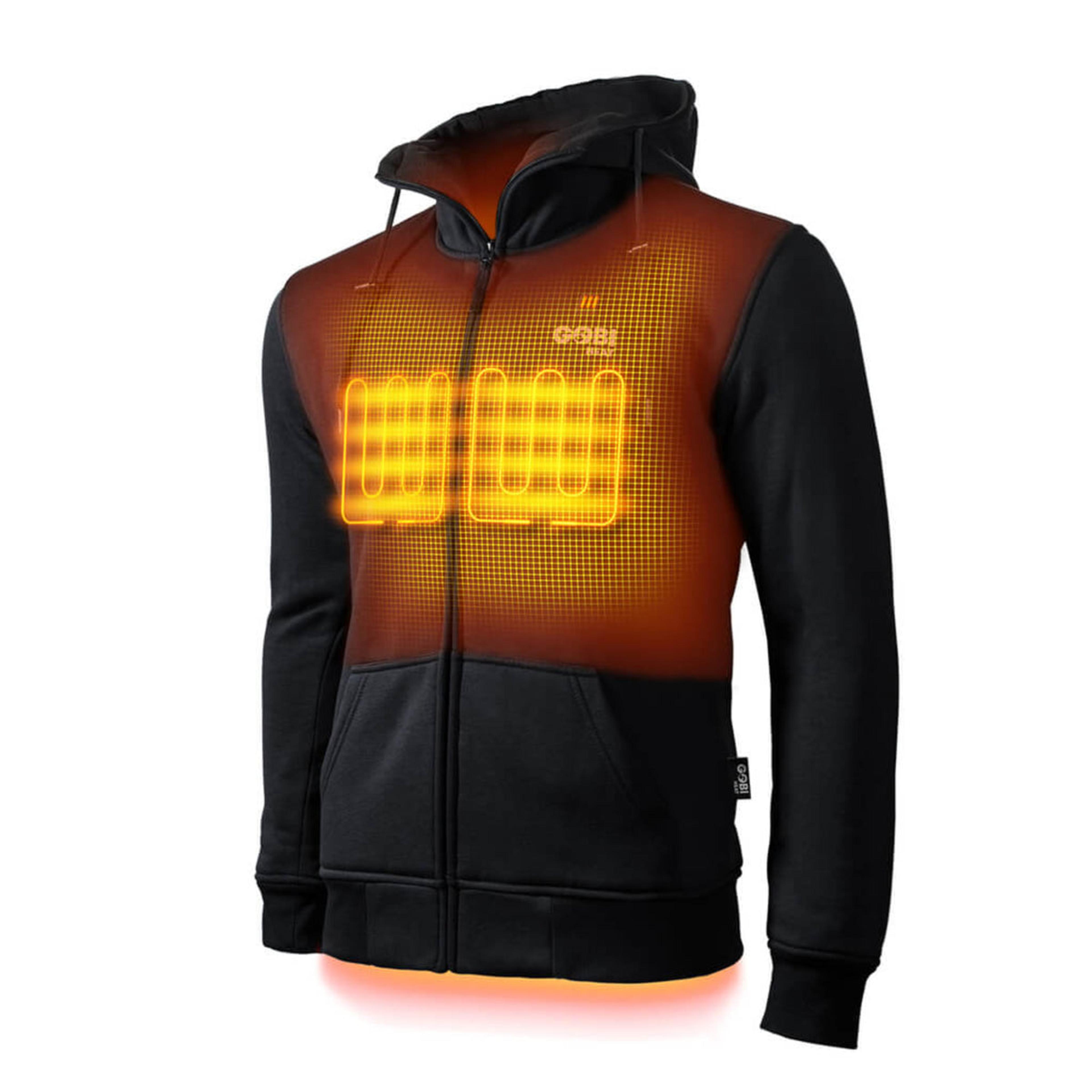 Ridge Men's Heated Hoodie in Onyx