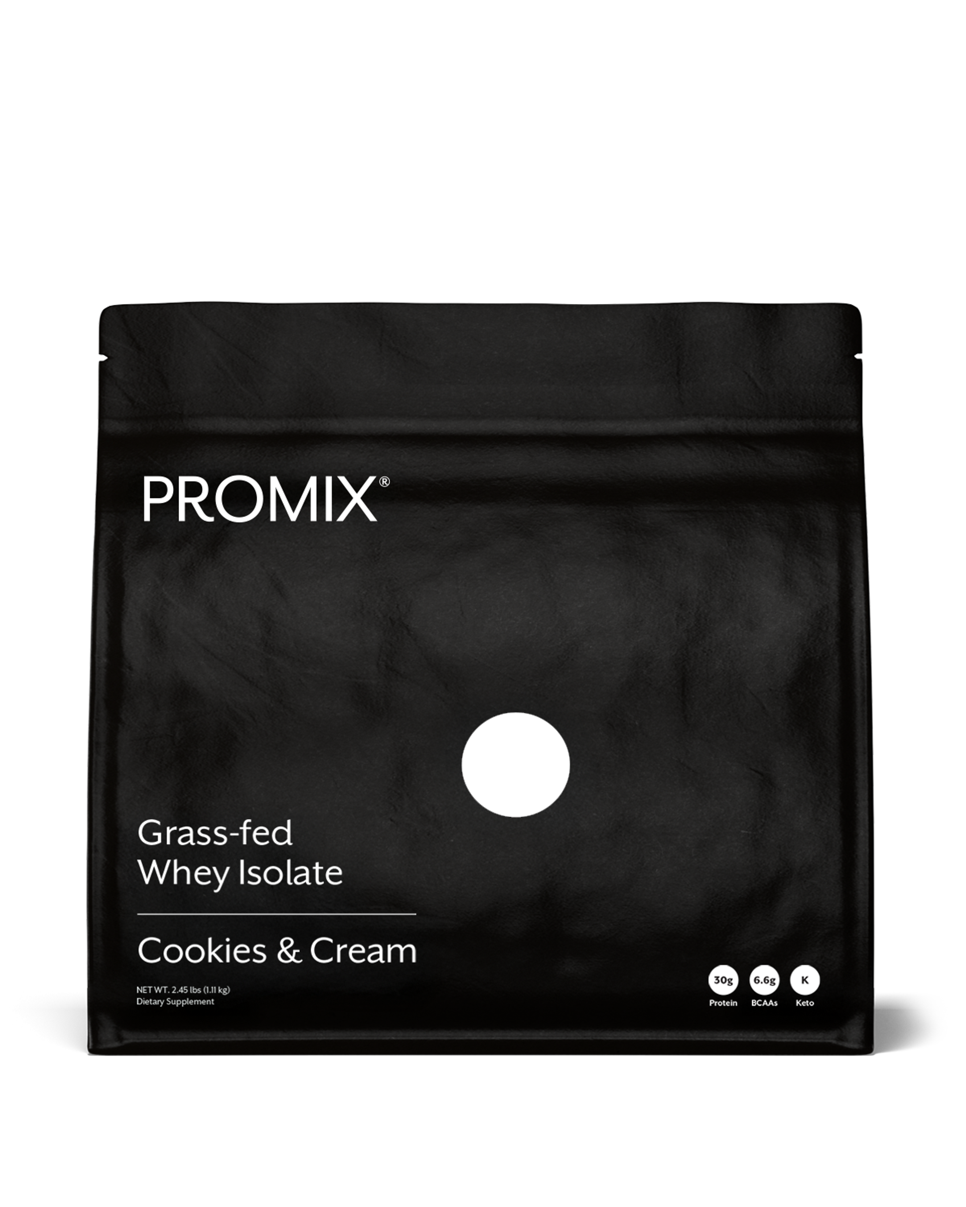 Cookies and Cream Whey Protein Isolate Powder - 1 Bag