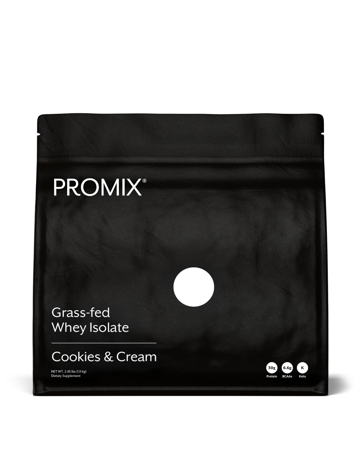 Cookies and Cream Whey Protein Isolate Powder - 1 Bag