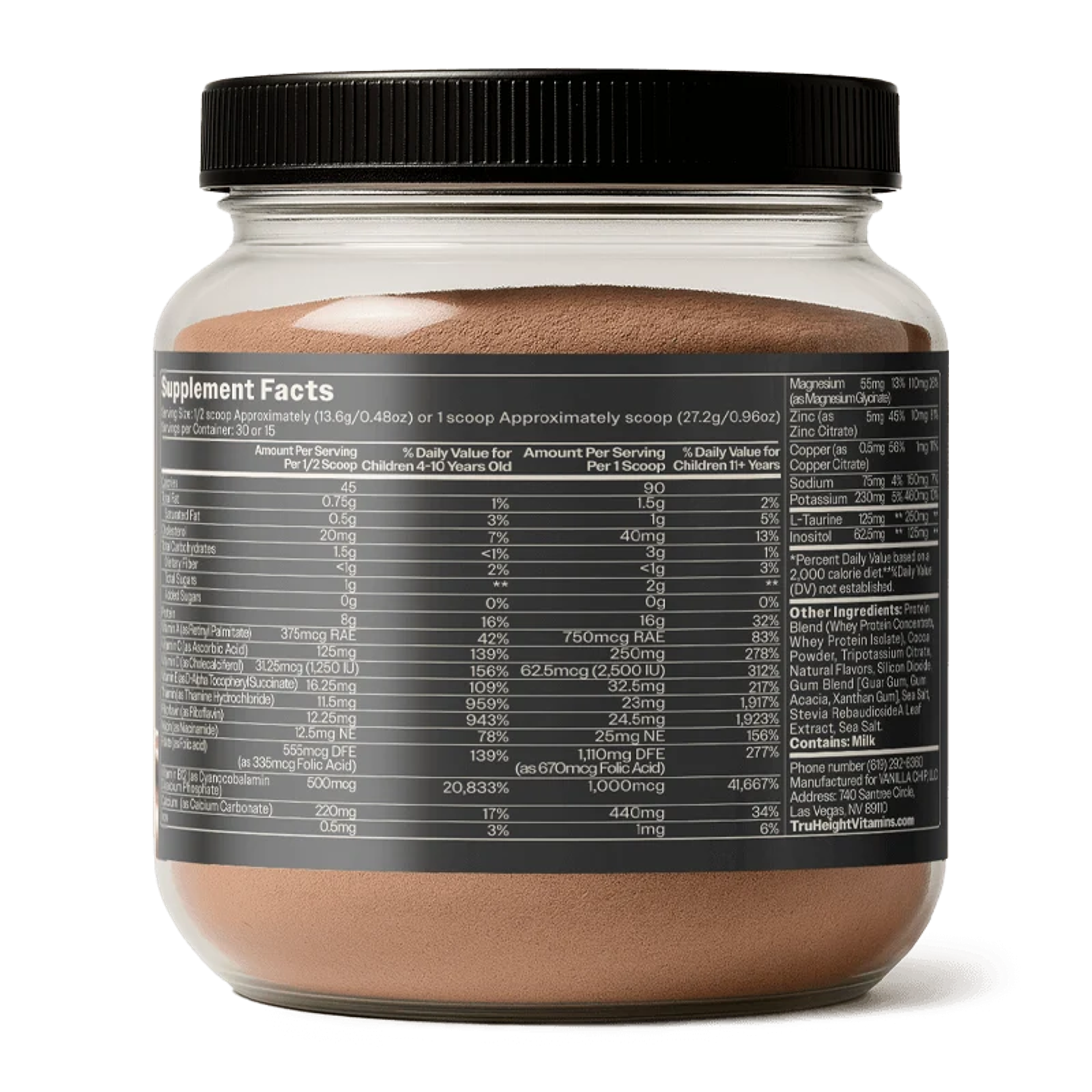 TruHeight Growth Protein Shake