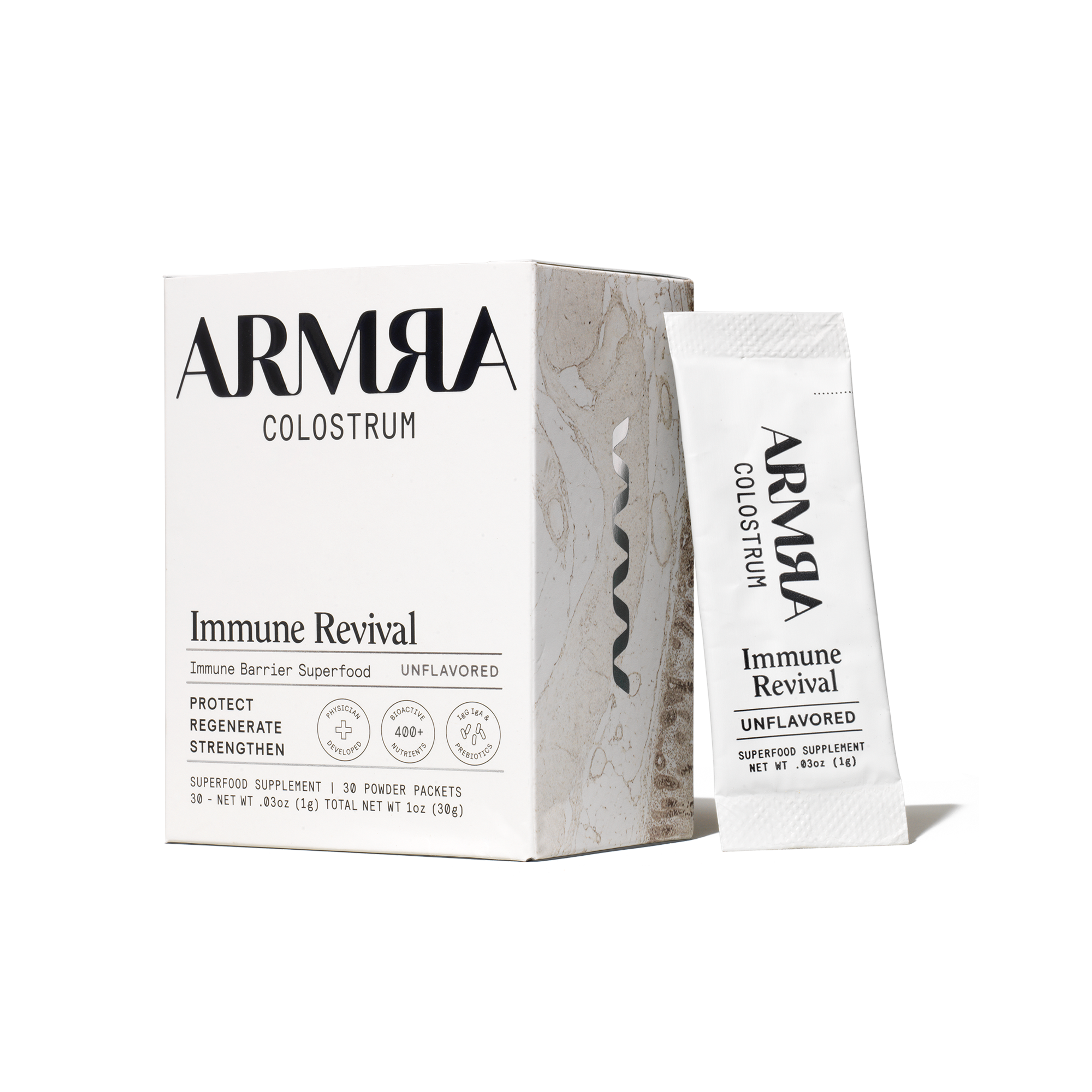 Immune Revival Unflavored Travel Sticks