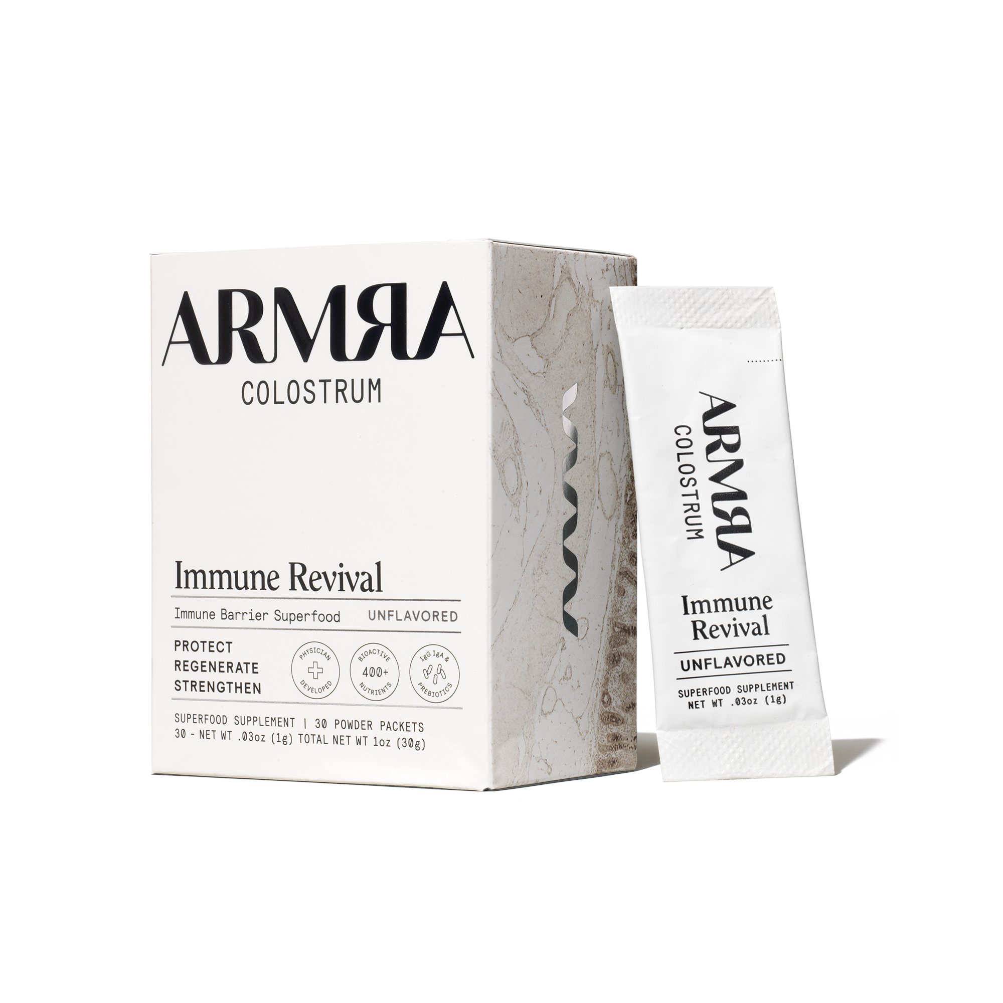 Immune Revival Unflavored Travel Sticks