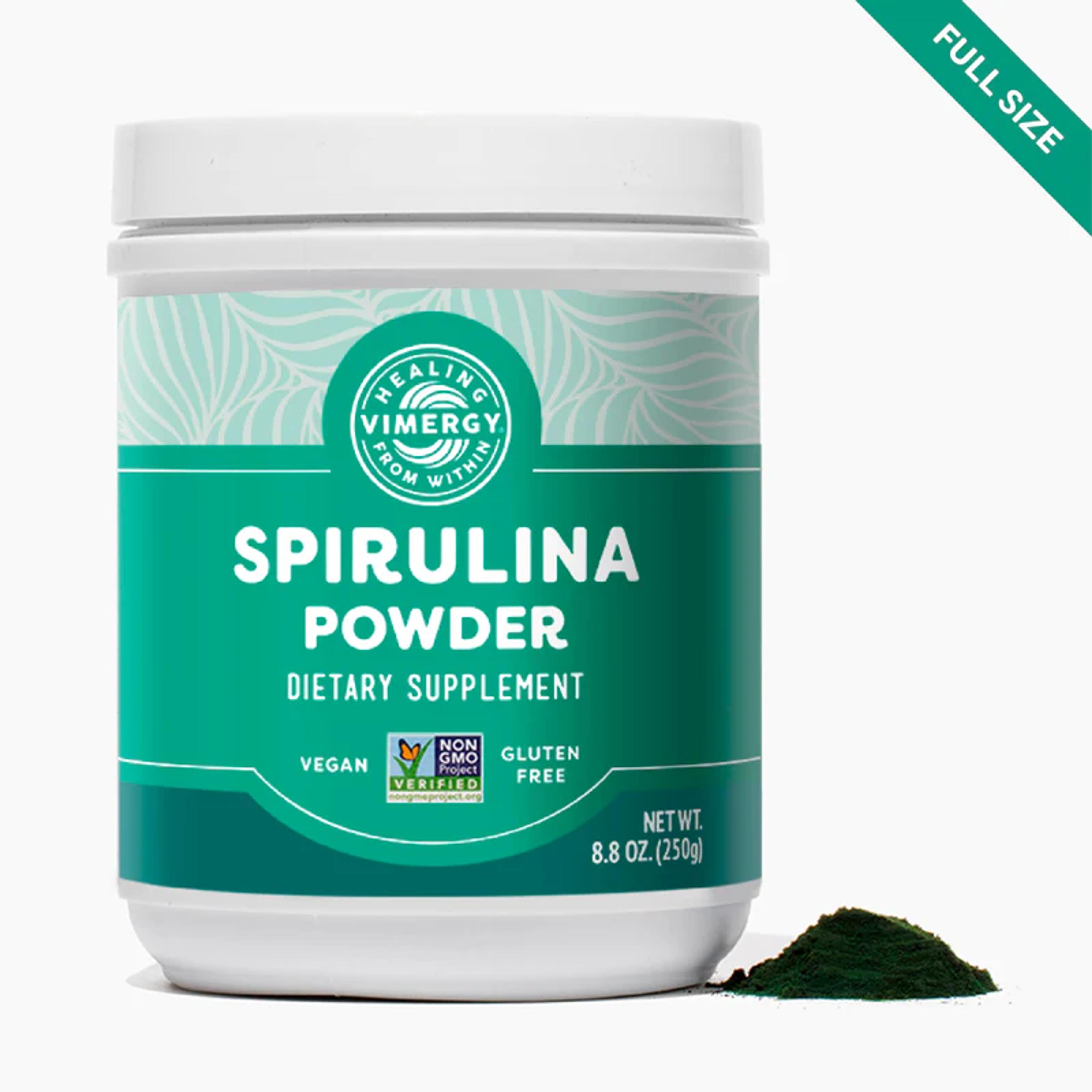 Spirulina Powder (Full size spirulina container)