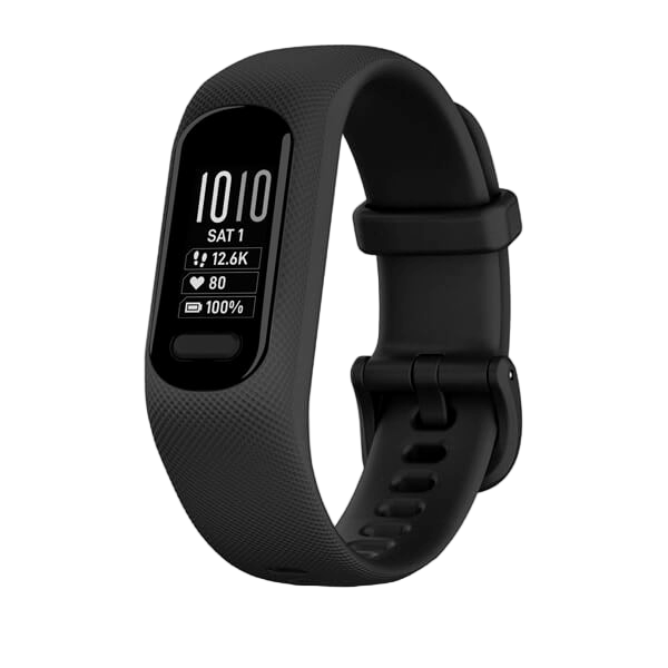 Black Garmin vívosmart 5 fitness activity tracker band