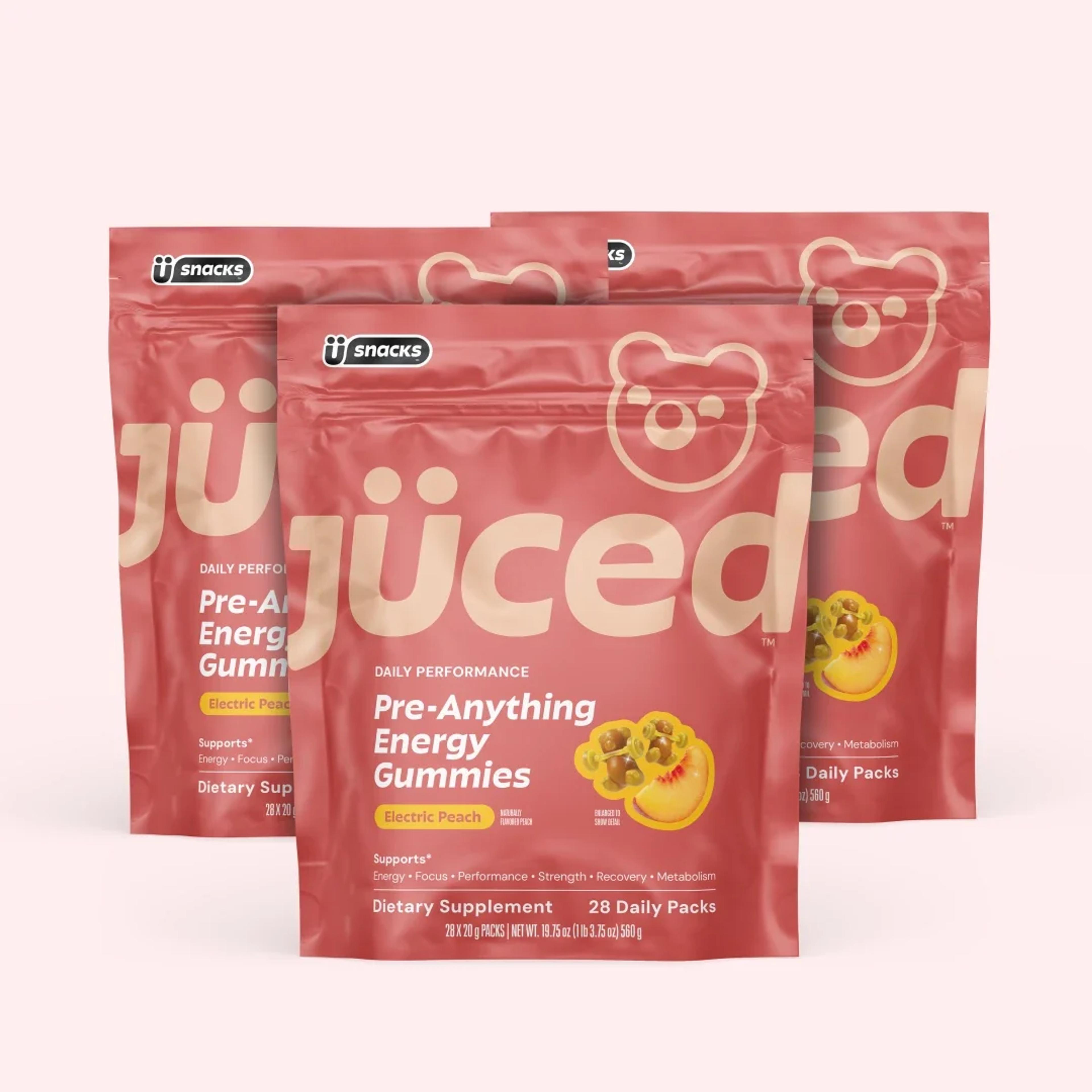 Jüced Pre-Anything Energy Gummies, view 6