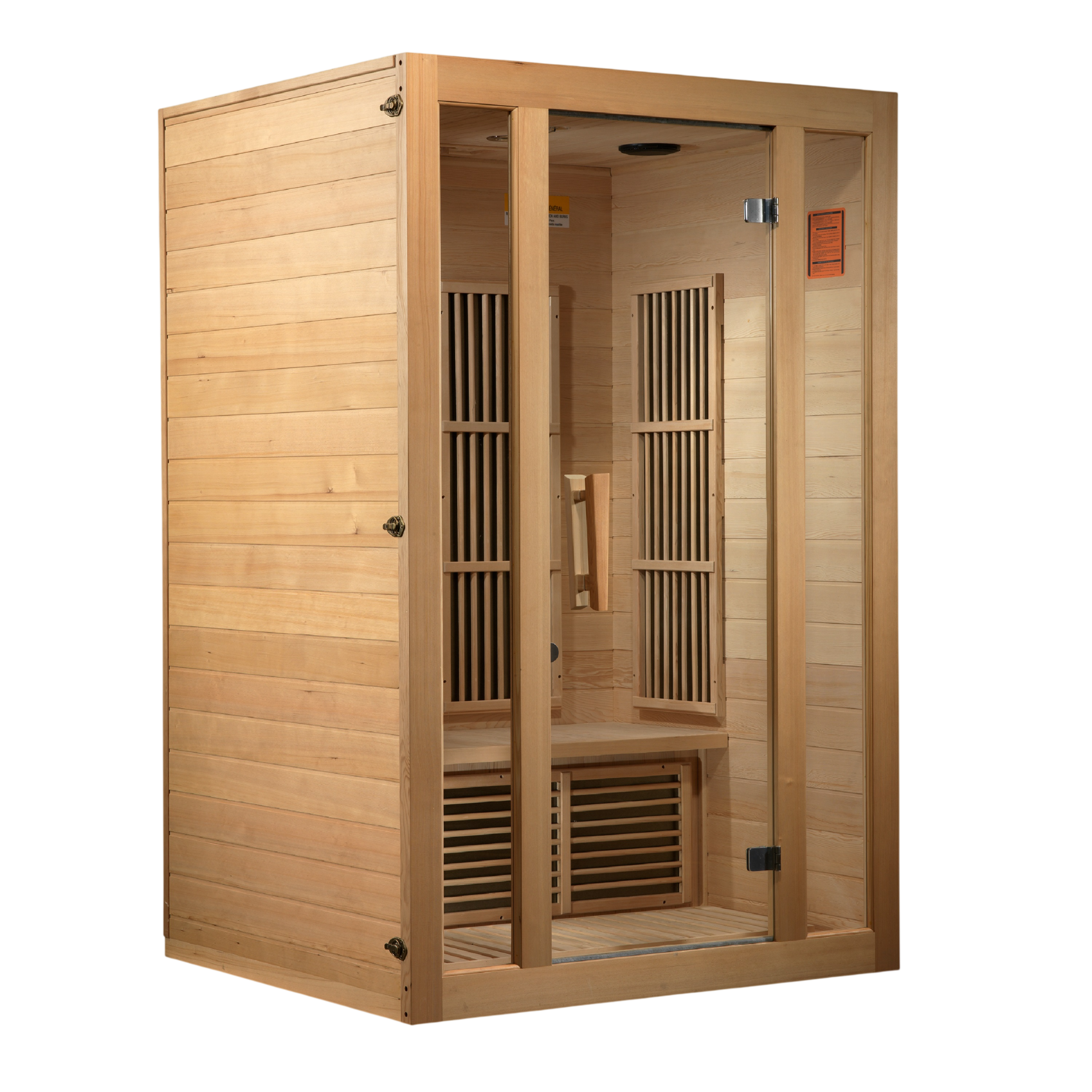 Maxxus Seattle 2-Person Low EMF FAR Infrared Sauna (Canadian Hemlock)