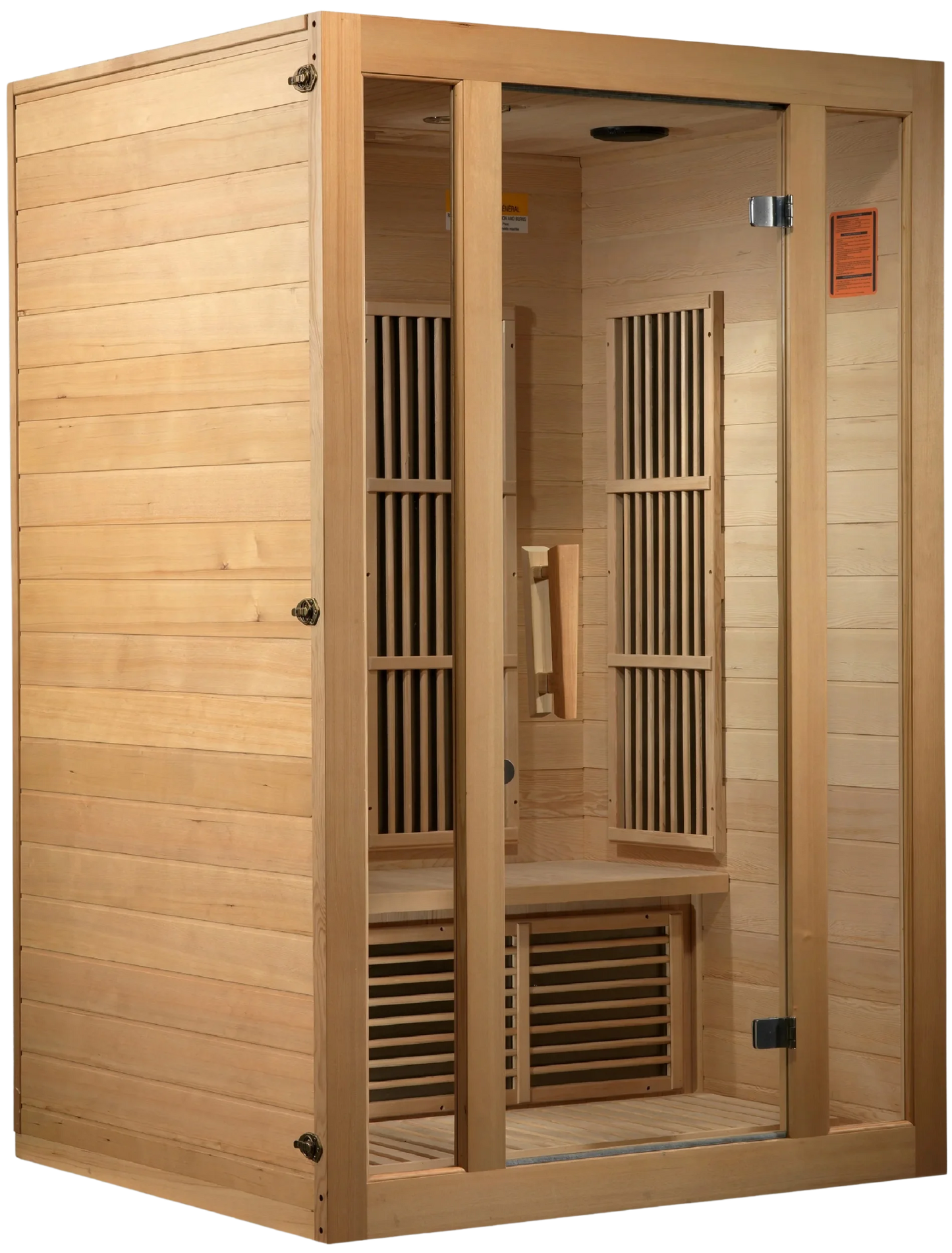 Maxxus Seattle 2-Person Low EMF FAR Infrared Sauna (Canadian Hemlock)
