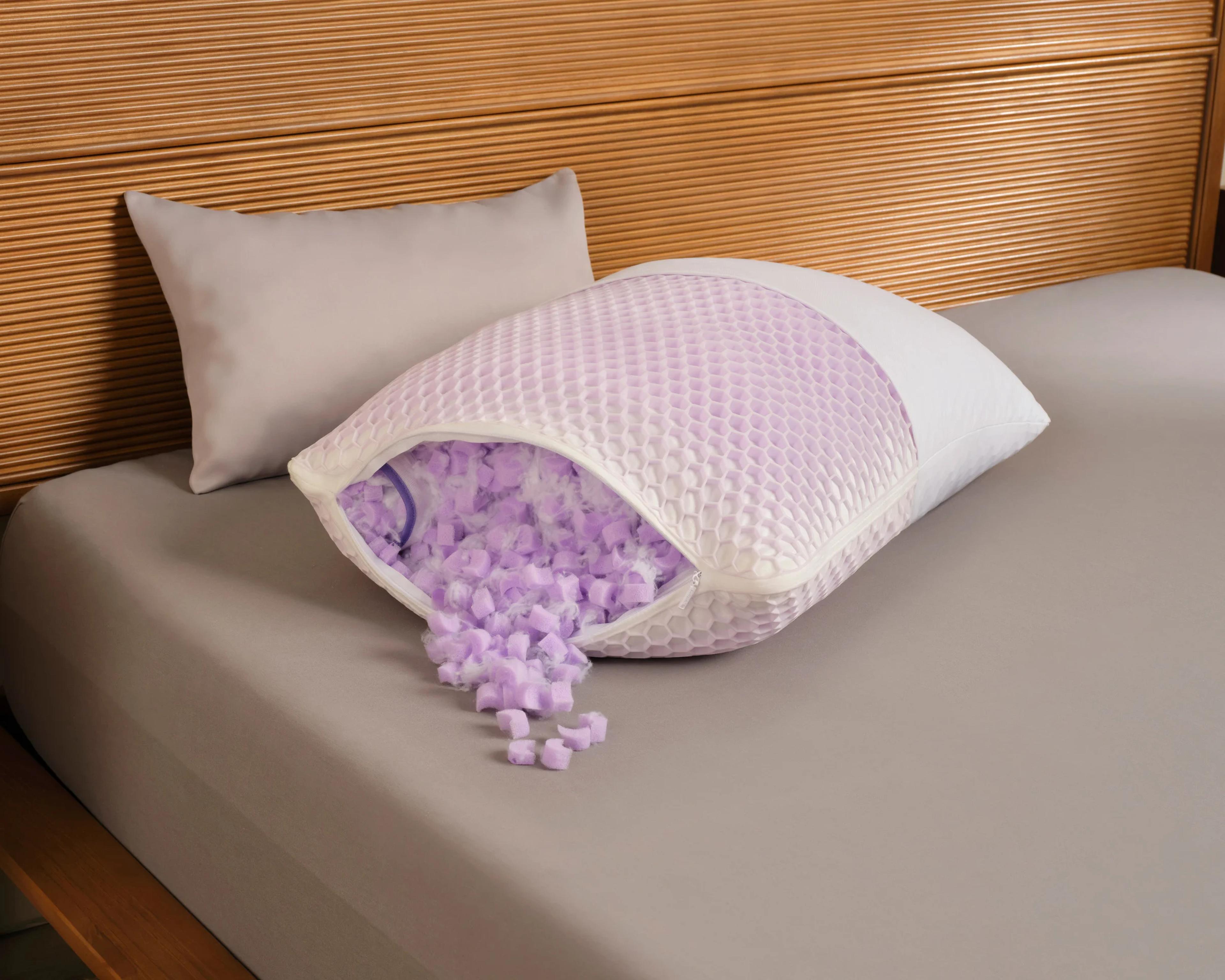Purple Freeform™ Pillow, view 2