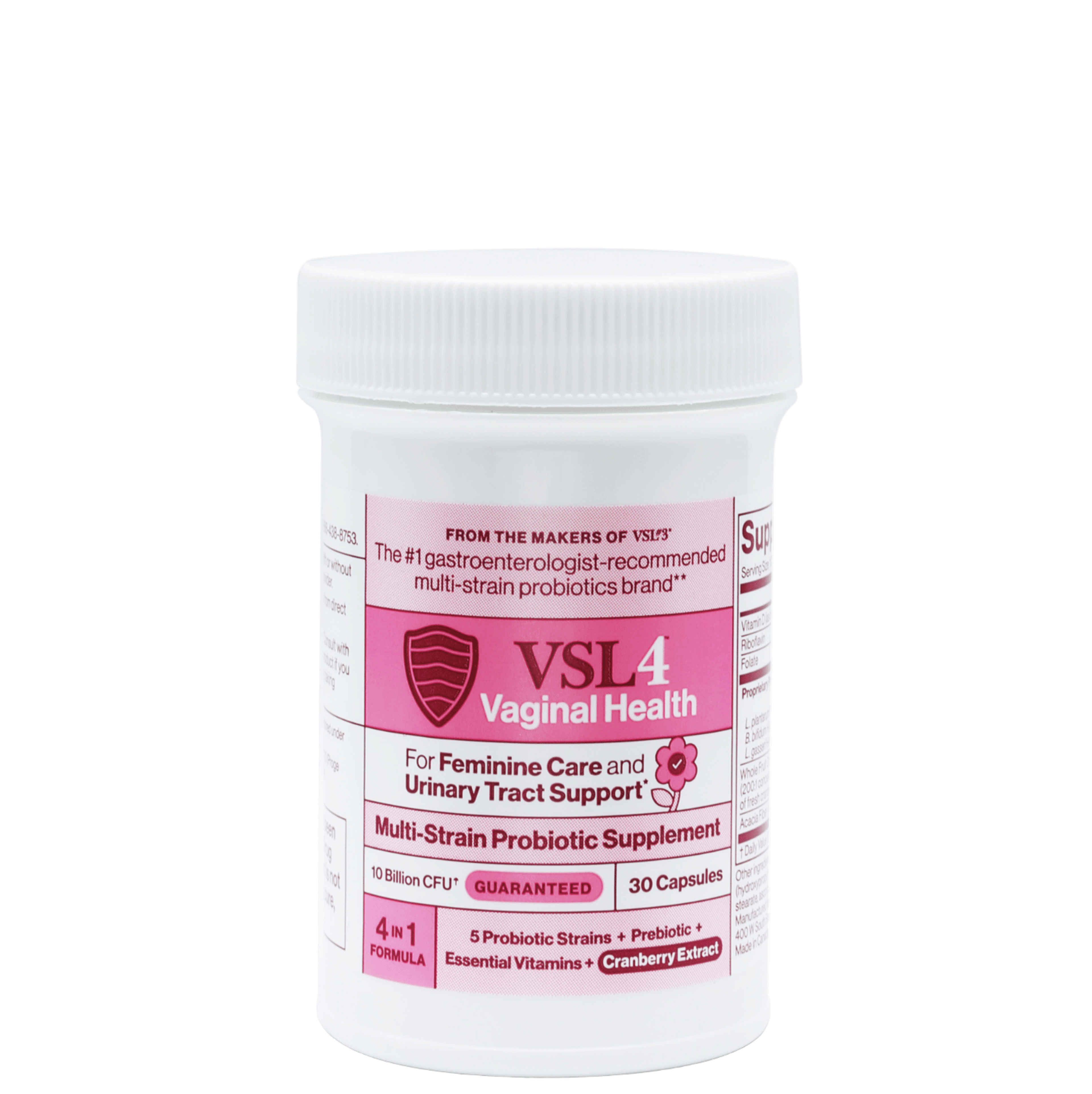 VSL#4 Vaginal Health supplement bottle