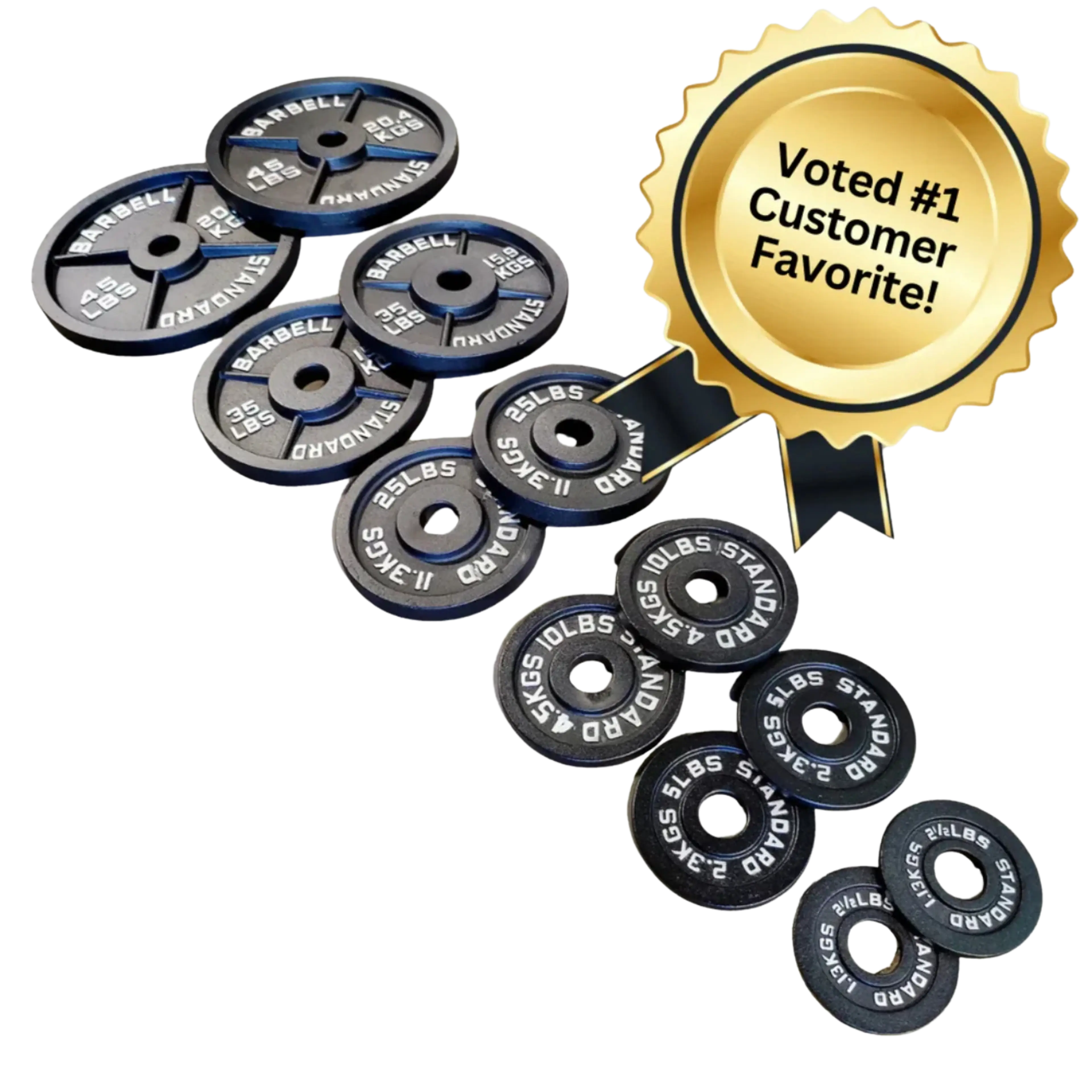 Commercial Cast Iron Weight Set