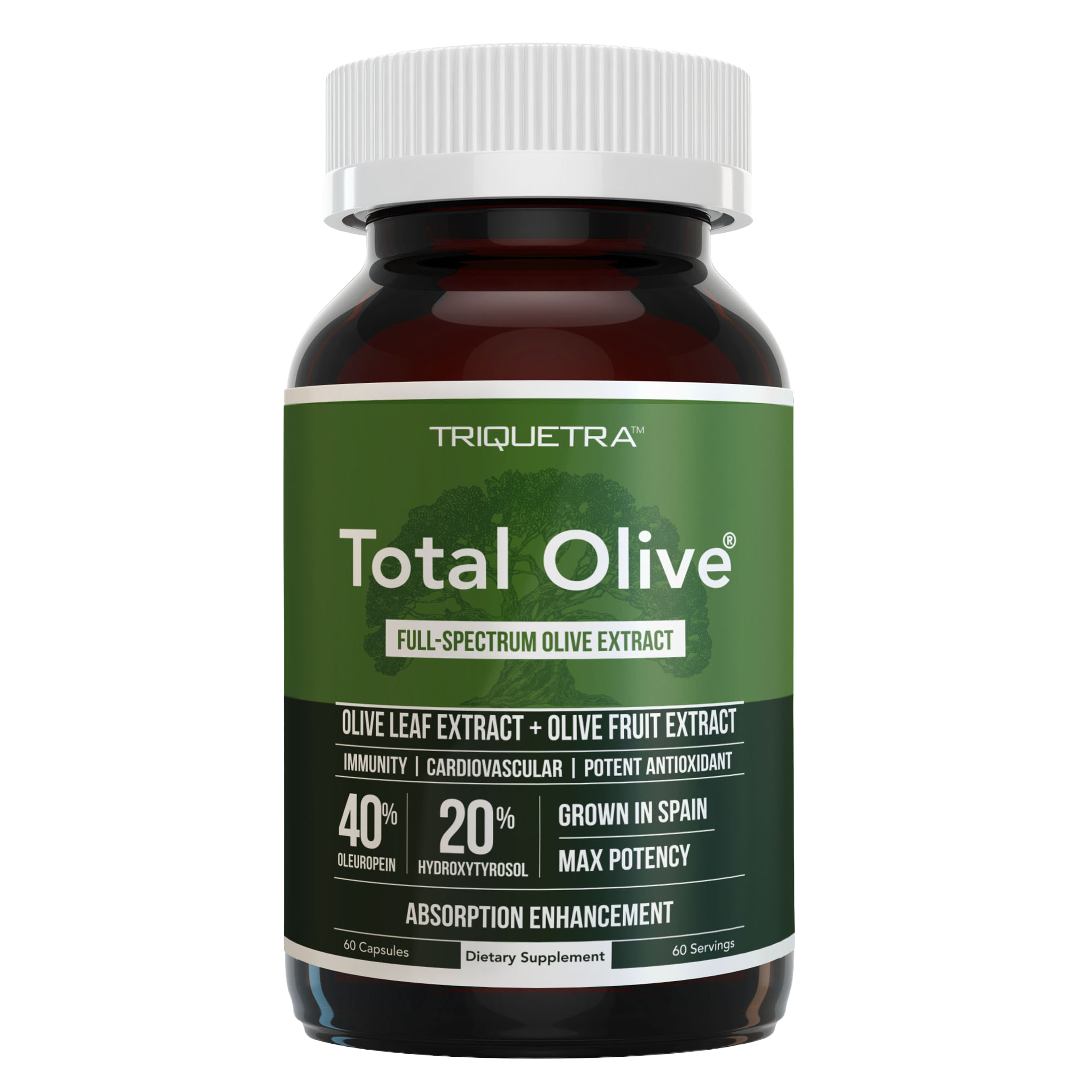 Total Olive (Olive Leaf Extract + Olive Fruit Extract)