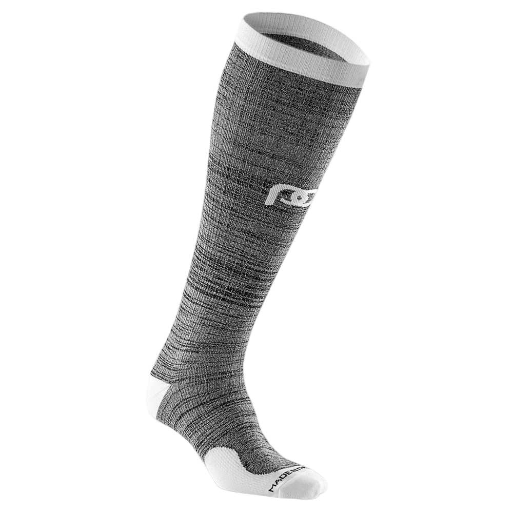 Marathon Compression Sock - Heather Slate