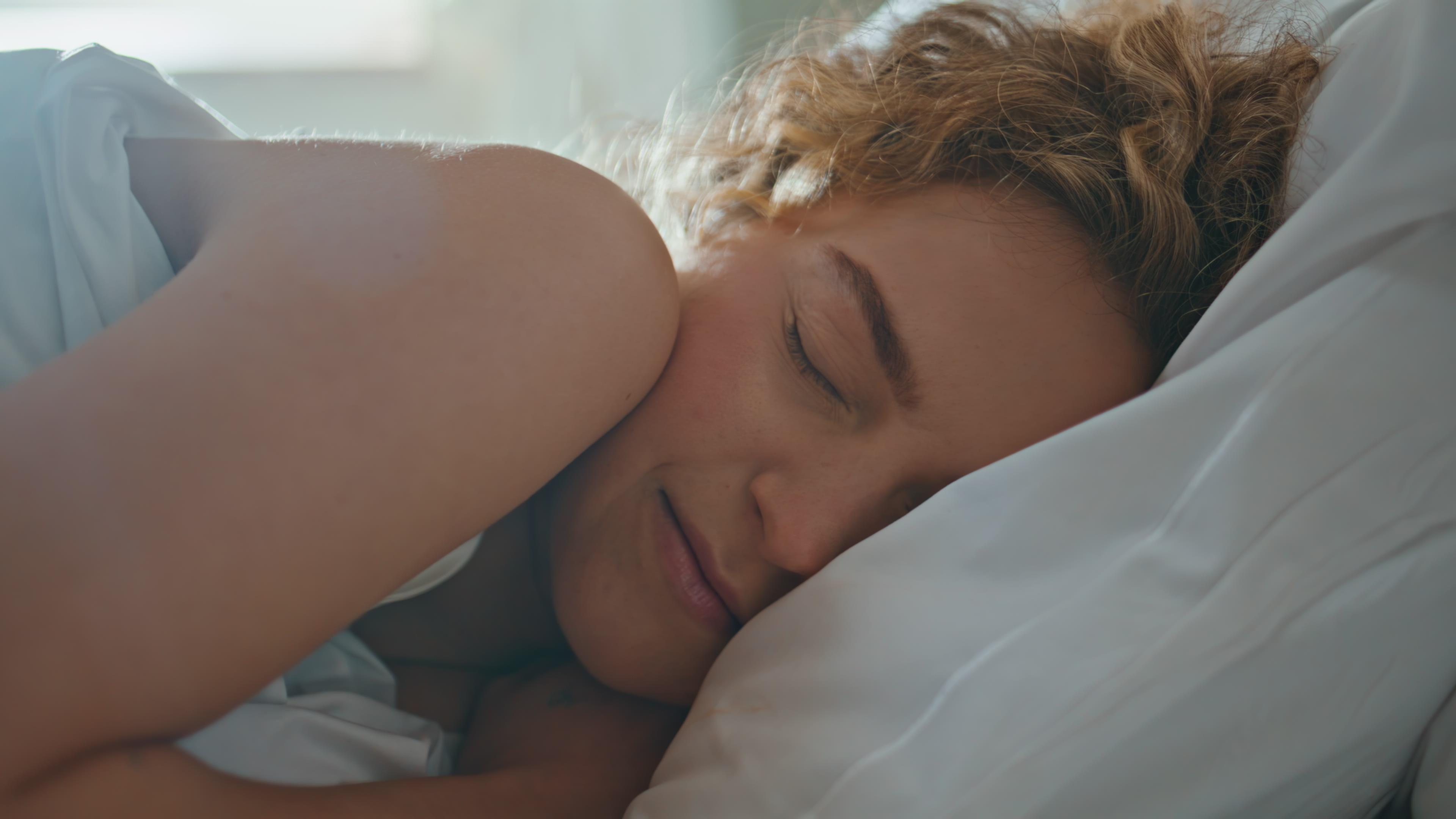 Woman sleeping