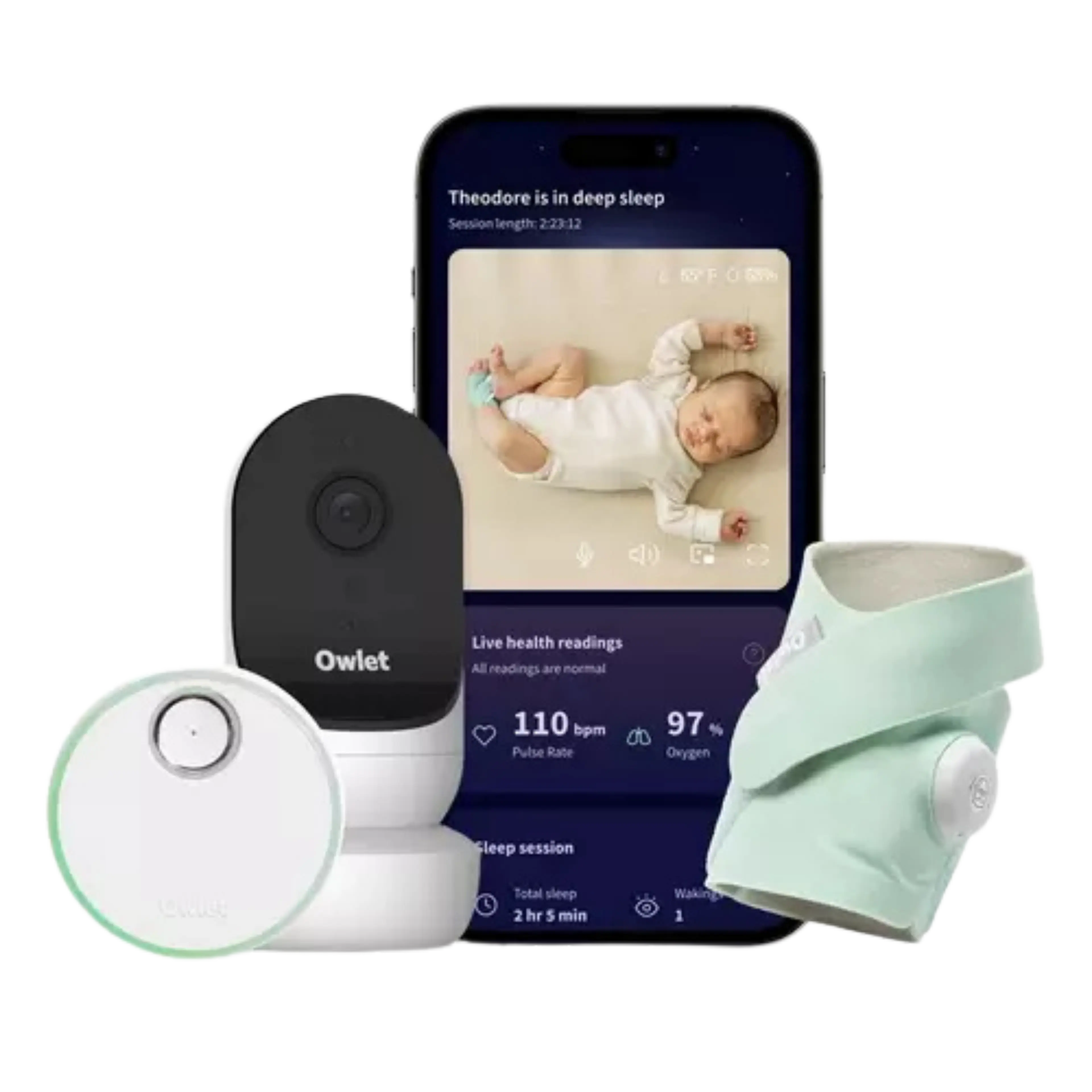 Product image for Owlet Dream Duo 2 Baby Monitor