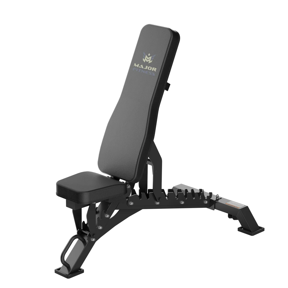 Major Fitness Adjustable Bench in Black