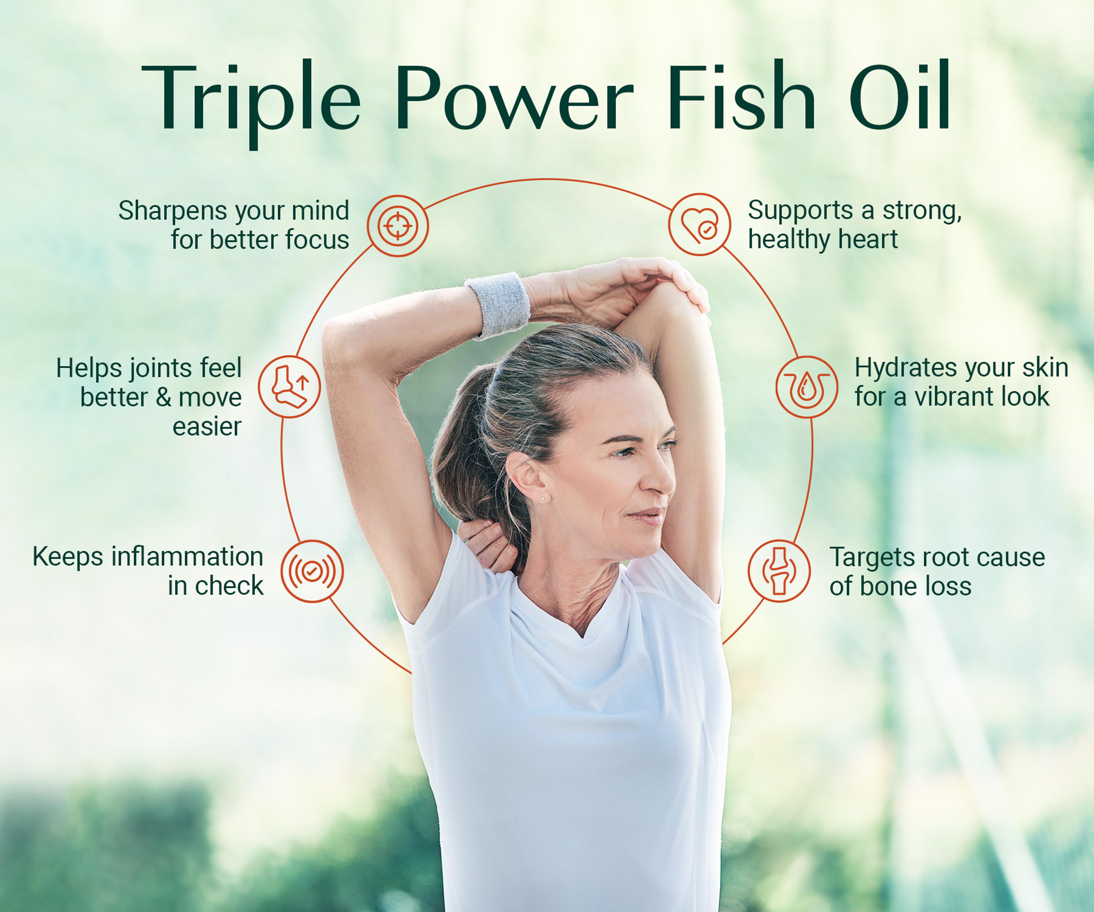 Triple Power Omega 3 Fish Oil