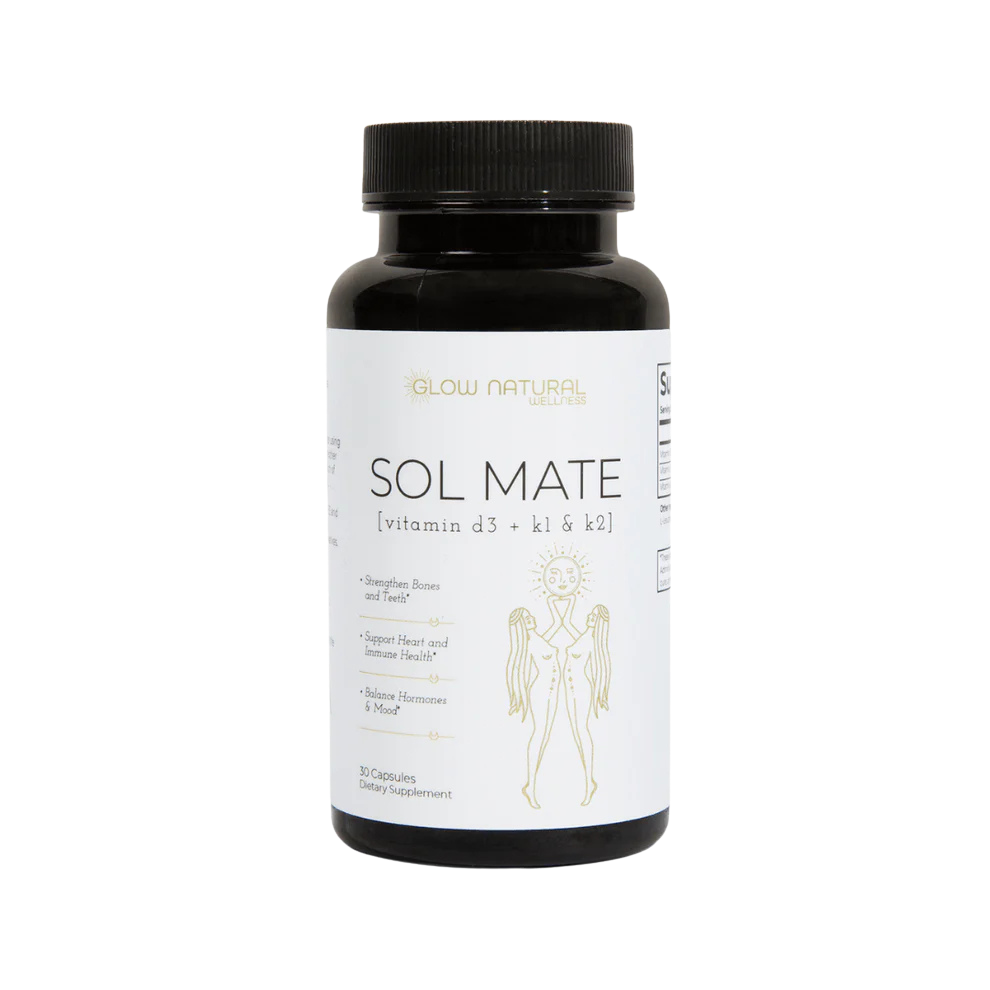 Sol Mate Vitamin D3, K1, and K2 Supplement