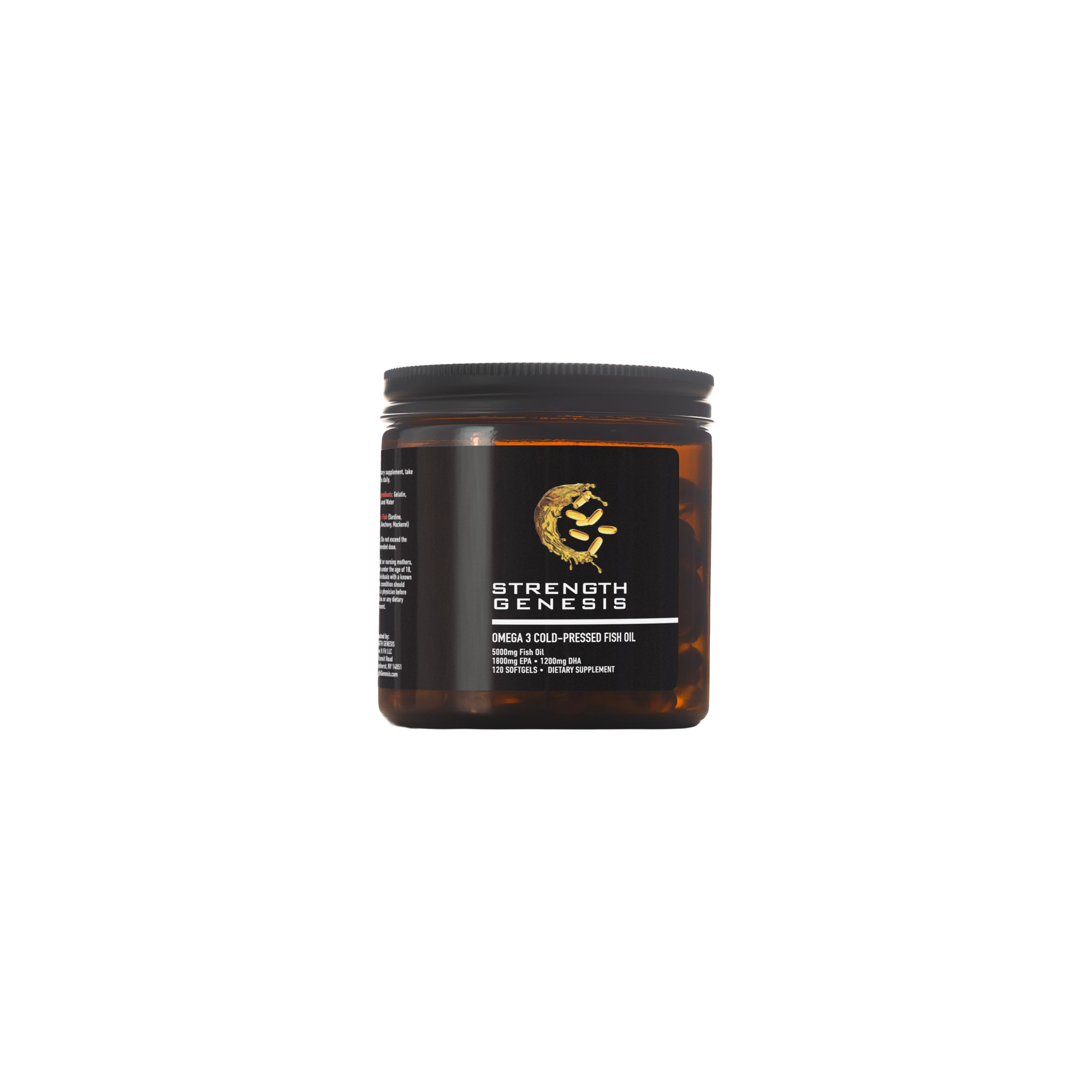 Omega 3 Pharmaceutical Grade Molecularly Distilled Cold Processed Fish Oil