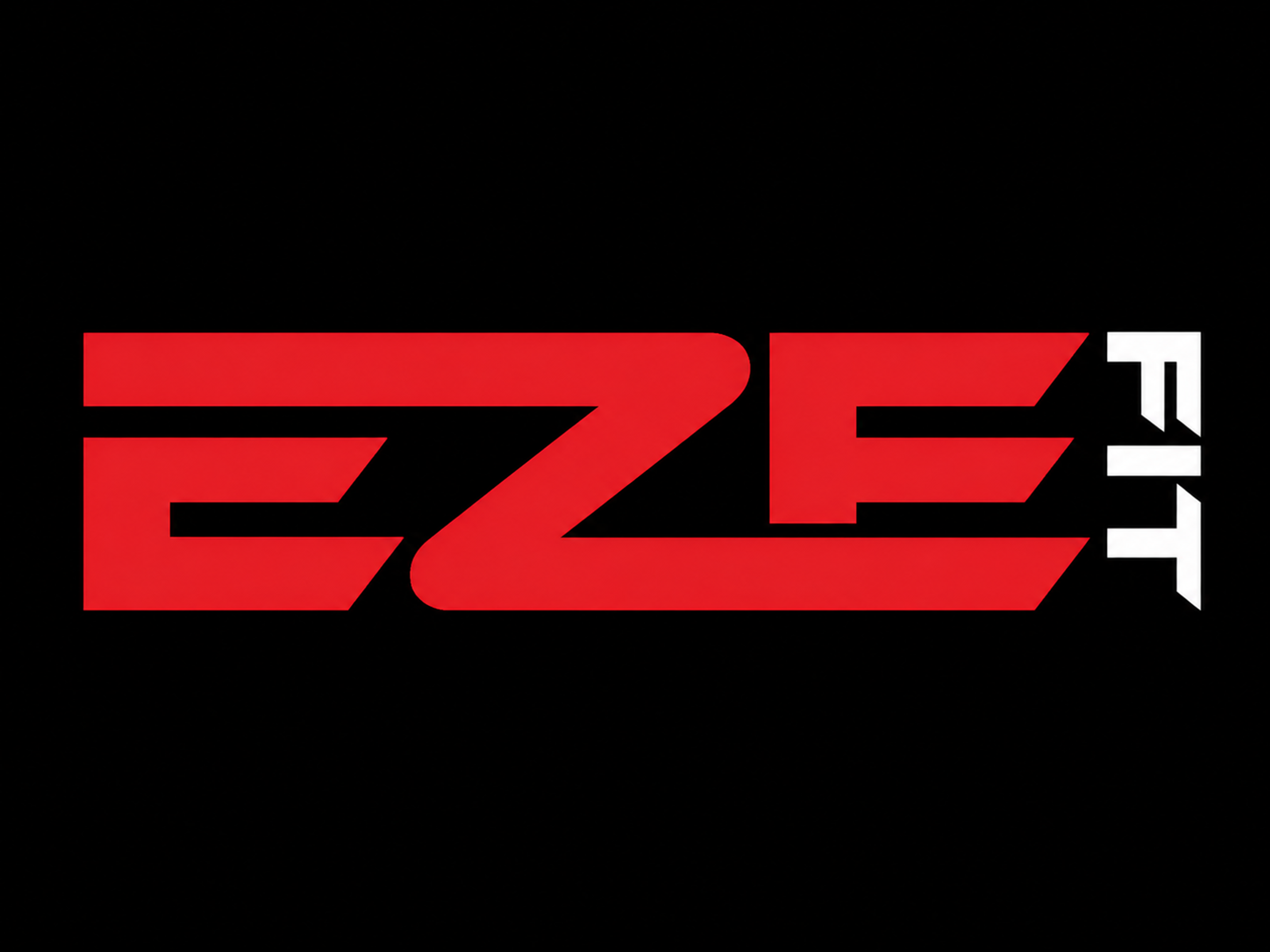 EZEF FIT logo with EZEF in red block letters and FIT in white vertical letters on a black background.