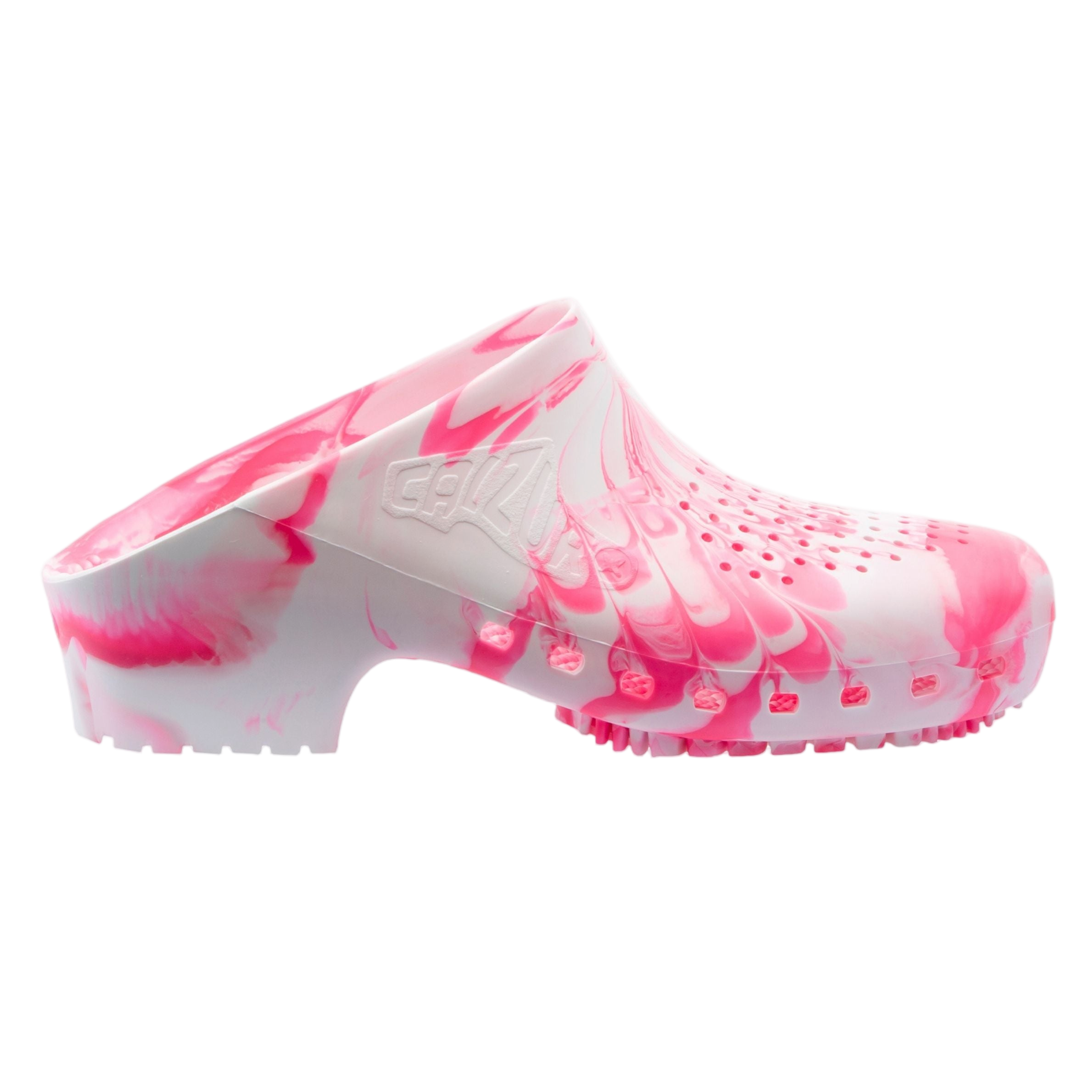 Calzuro Classic With Holes Pink/White