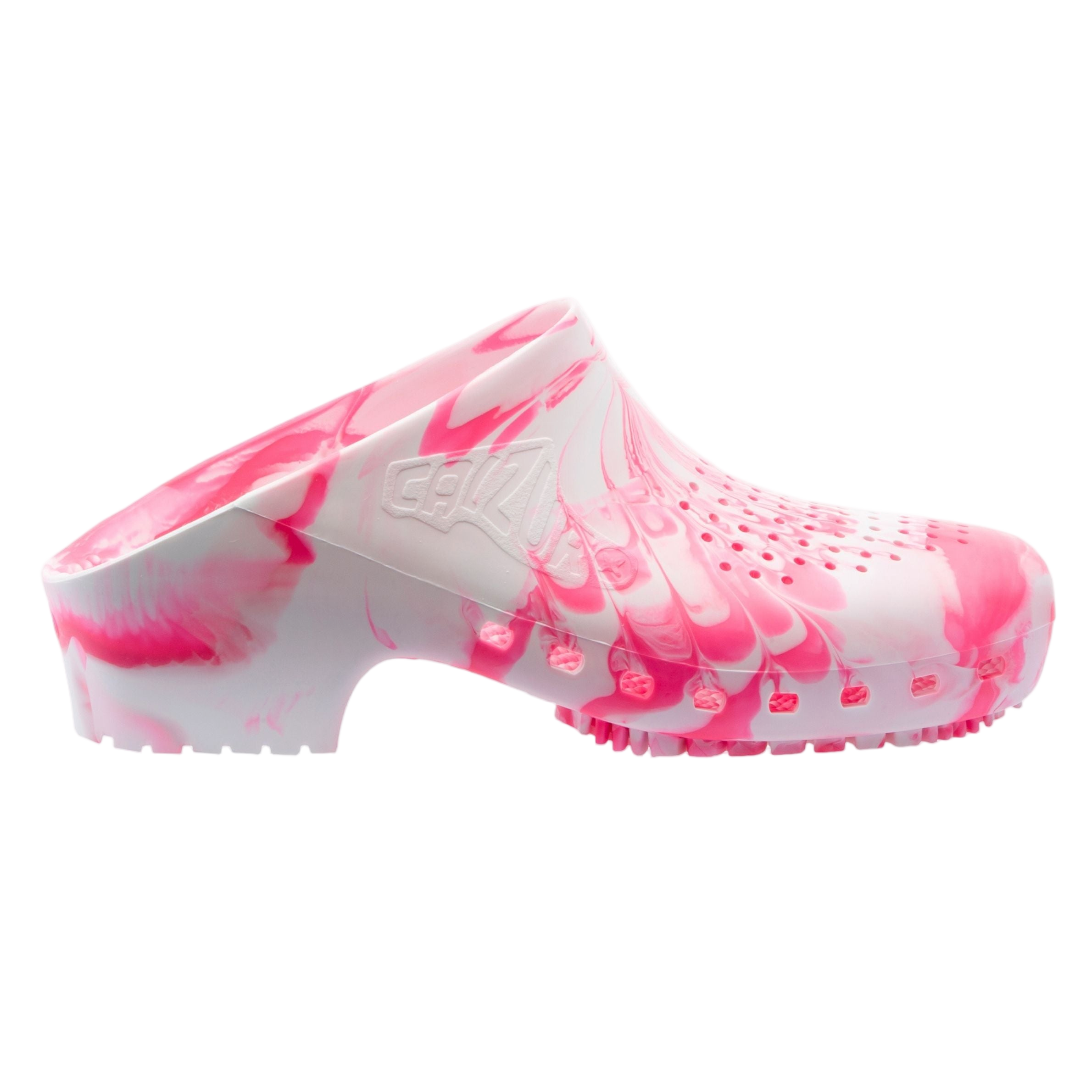 Calzuro Classic With Holes Pink/White