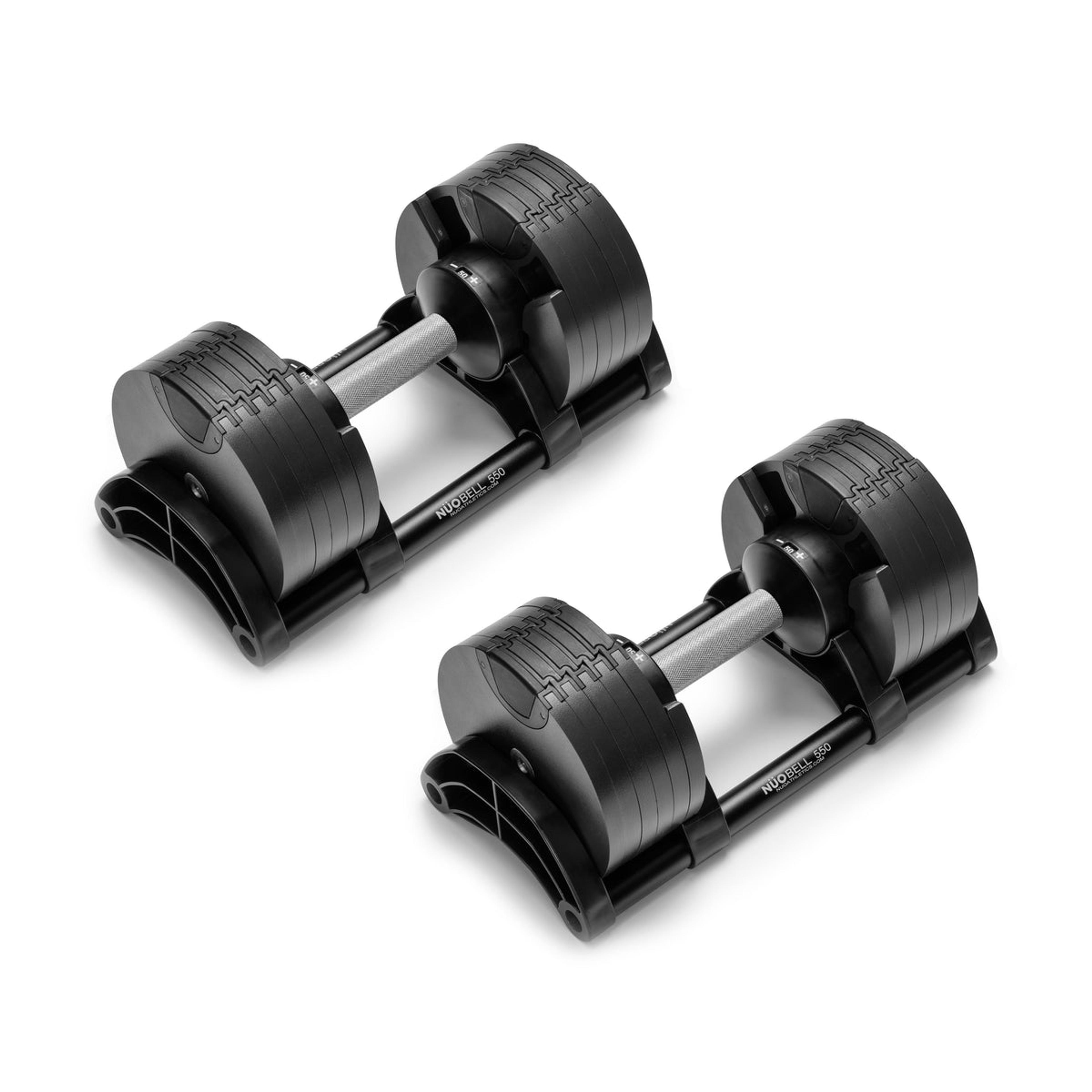 NÜOBELL Adjustable Dumbbells in Standard (Chrome)