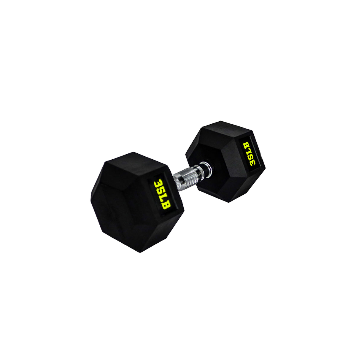 Rubber Coated Hex Dumbbell