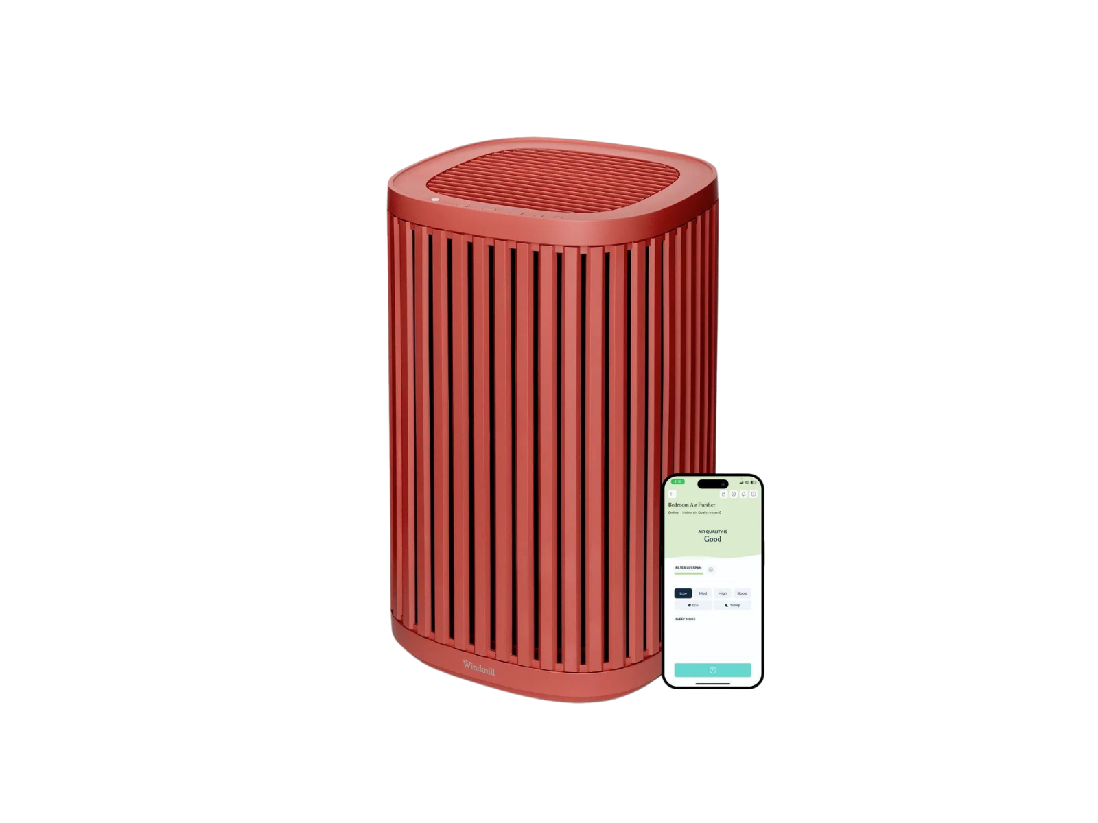 The Windmill Air Purifier - Coral