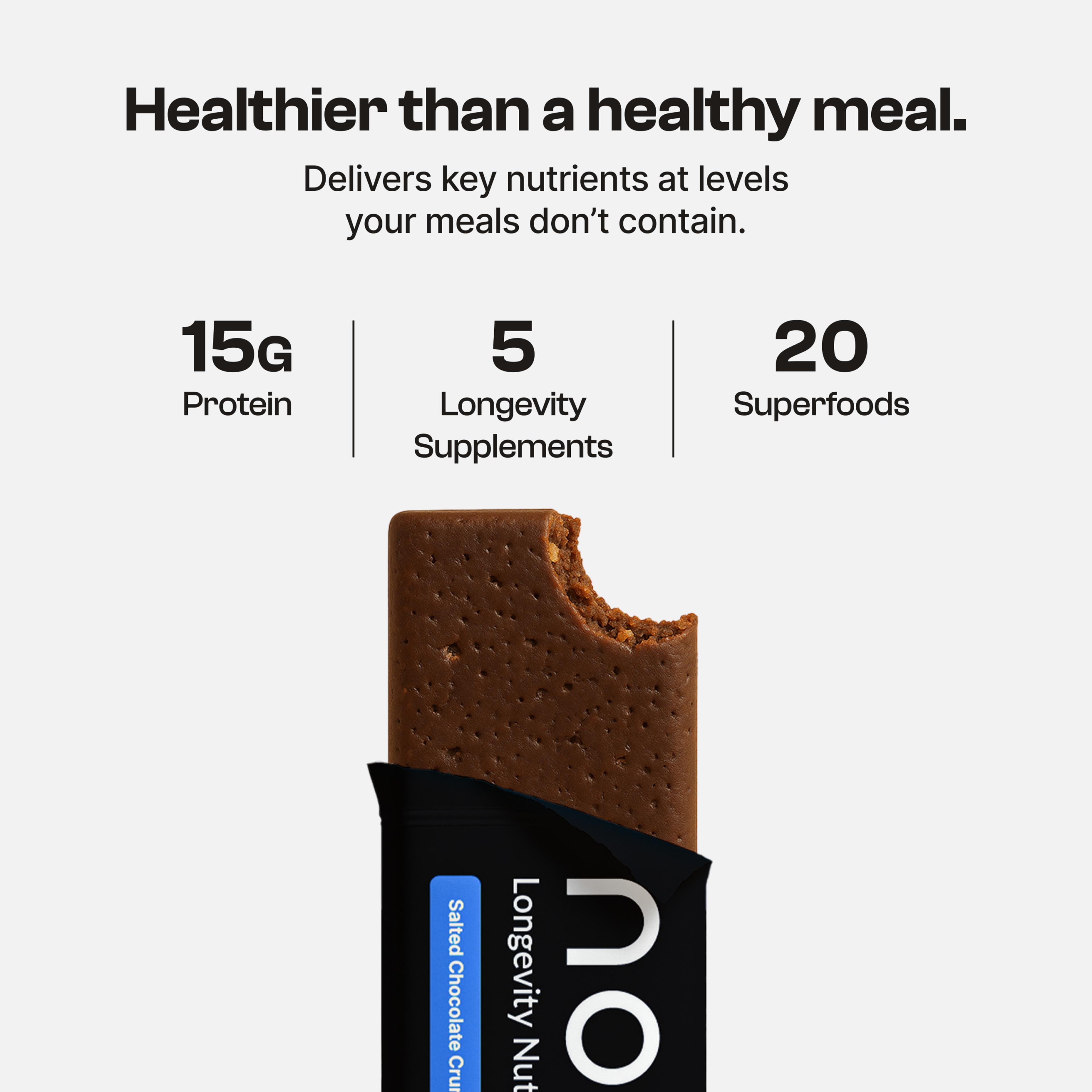 NOVOS Bar - Salted Chocolate Crunch