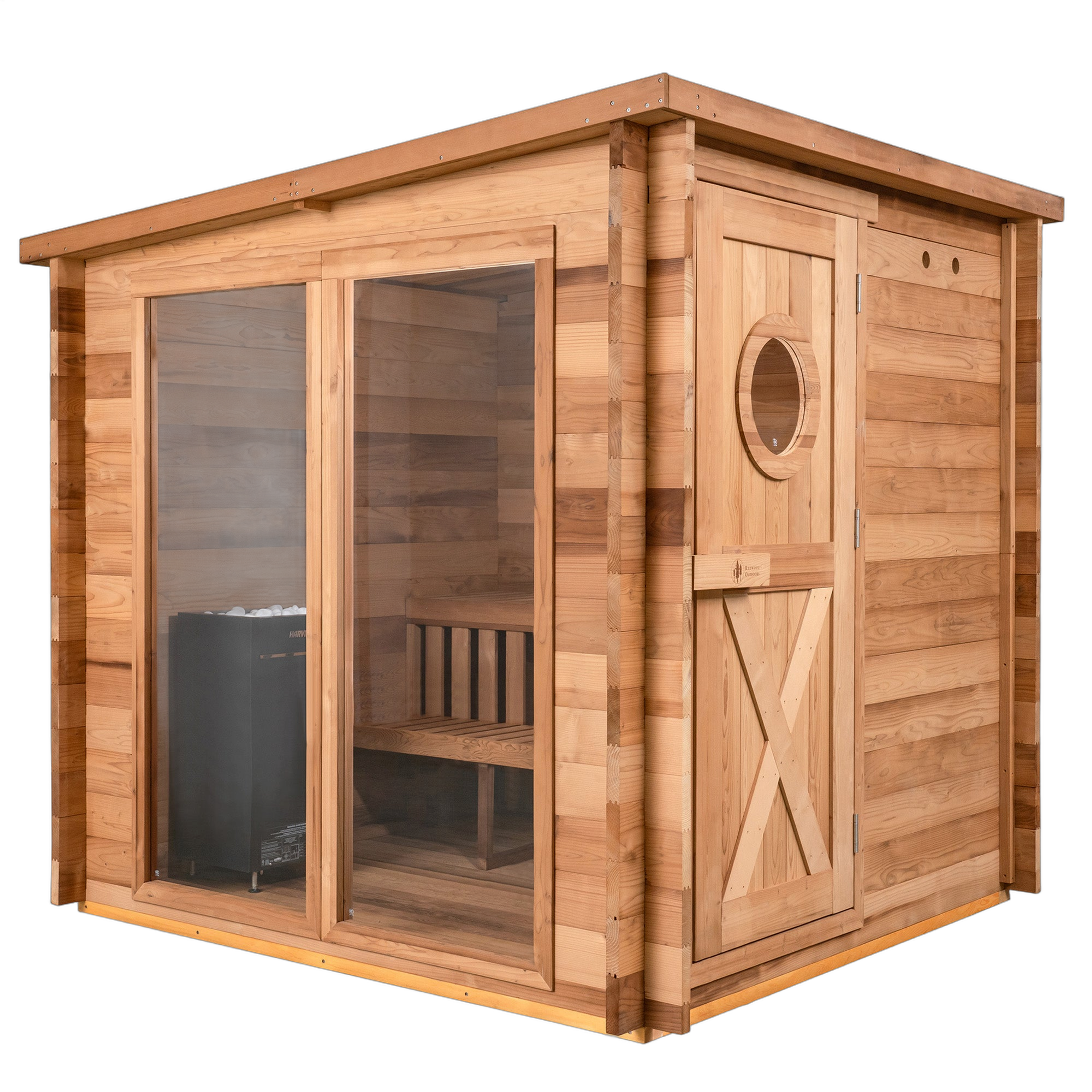 Garden Outdoor Sauna - 8 Person