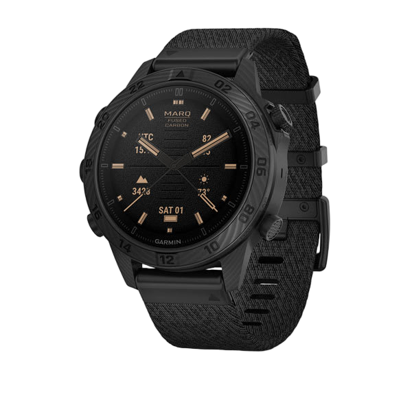 Garmin MARQ Commander Carbon Edition smartwatch front view