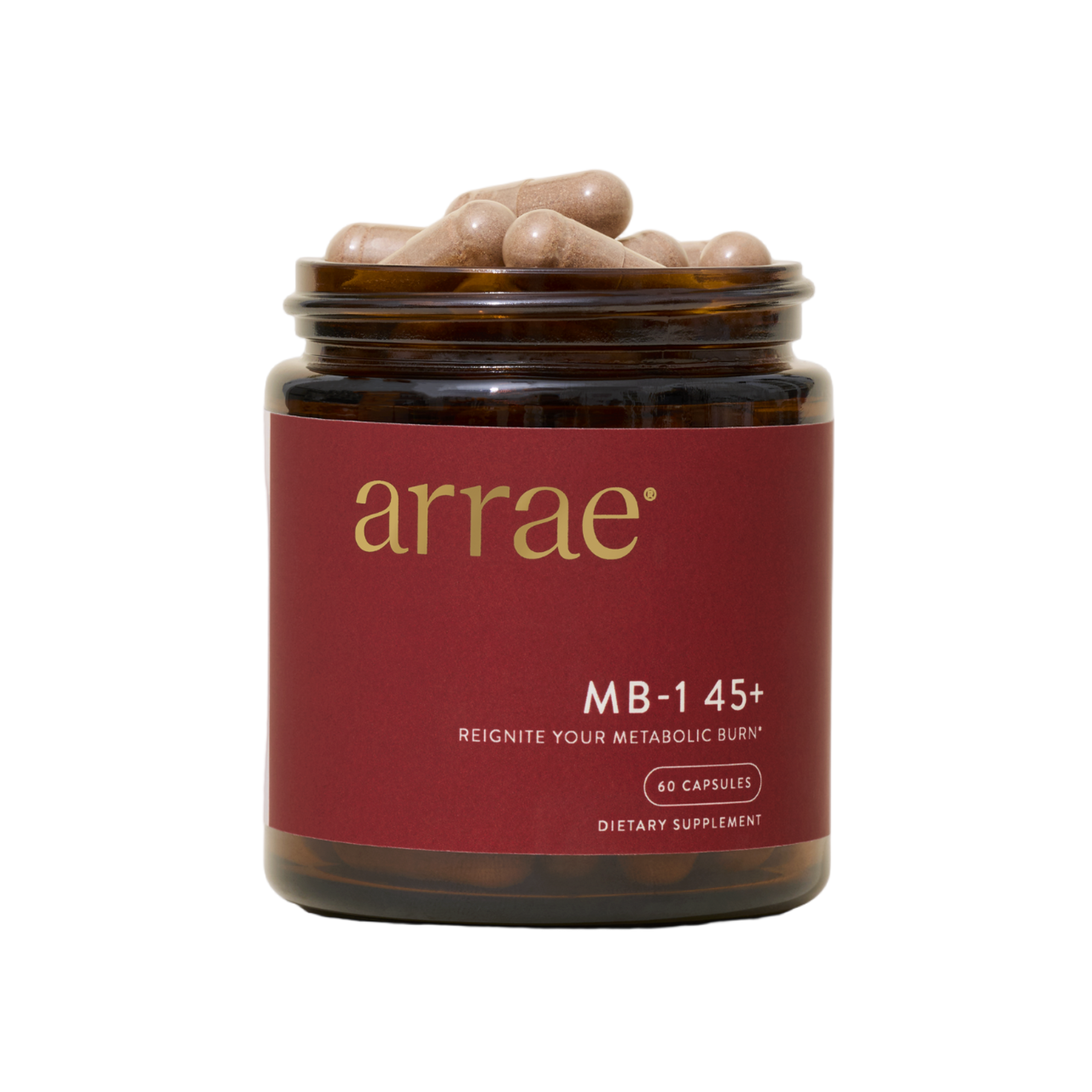 Bottle of Arrae MB-1 45+ supplement