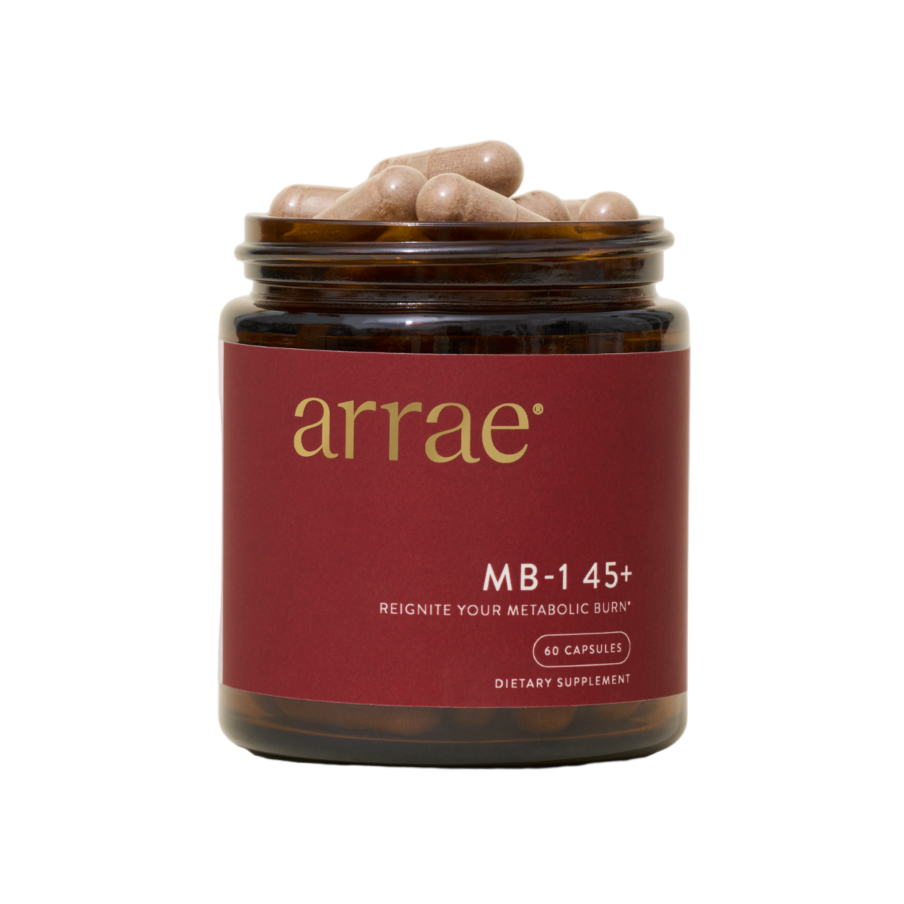 Bottle of Arrae MB-1 45+ supplement