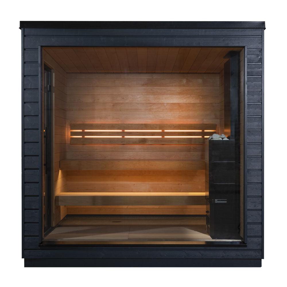 SaunaLife Garden G6 Luxury Outdoor Home Sauna | 5 Person Sauna, Pre-Assembled image 4