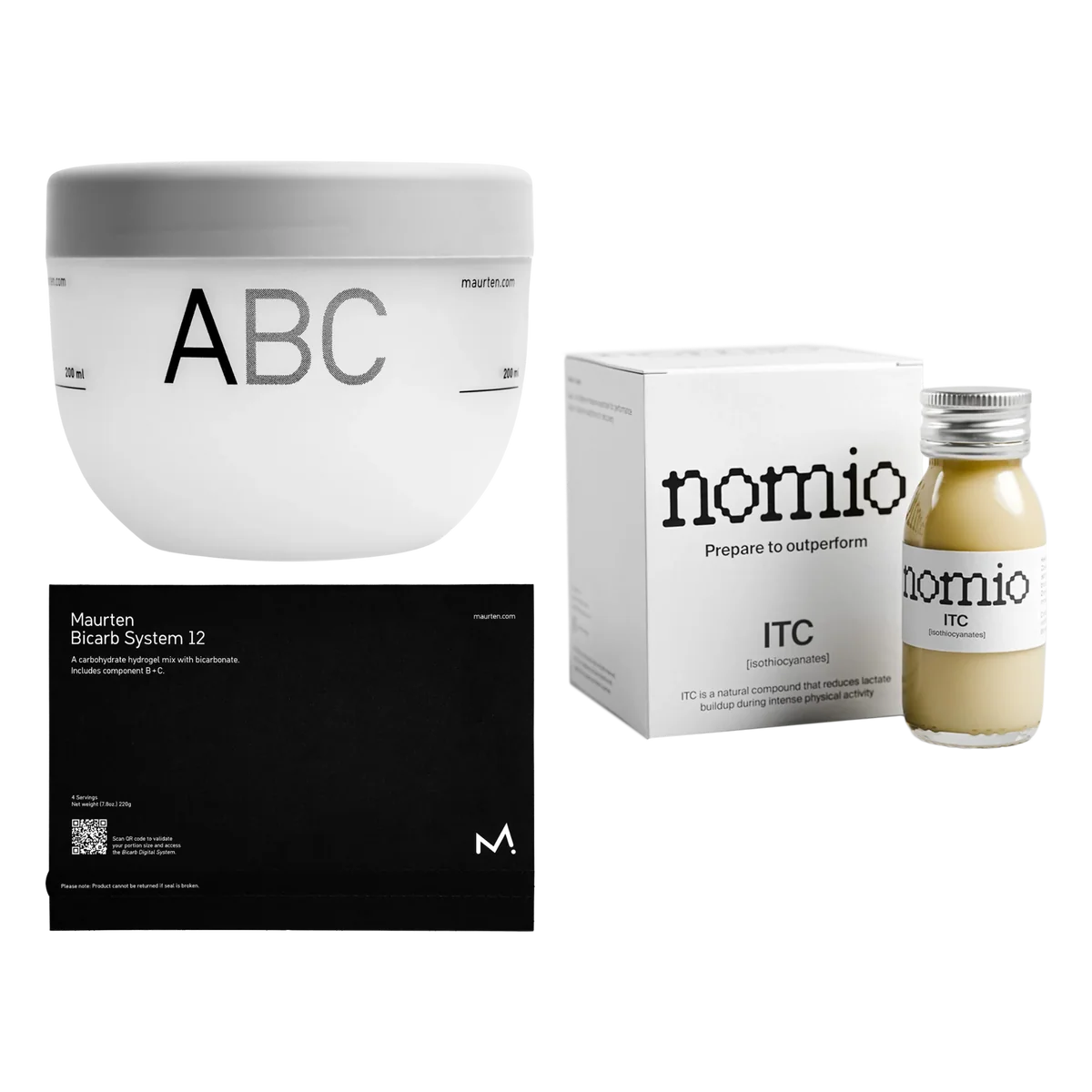 Nomio + Maurten Bicarb Training Bundle